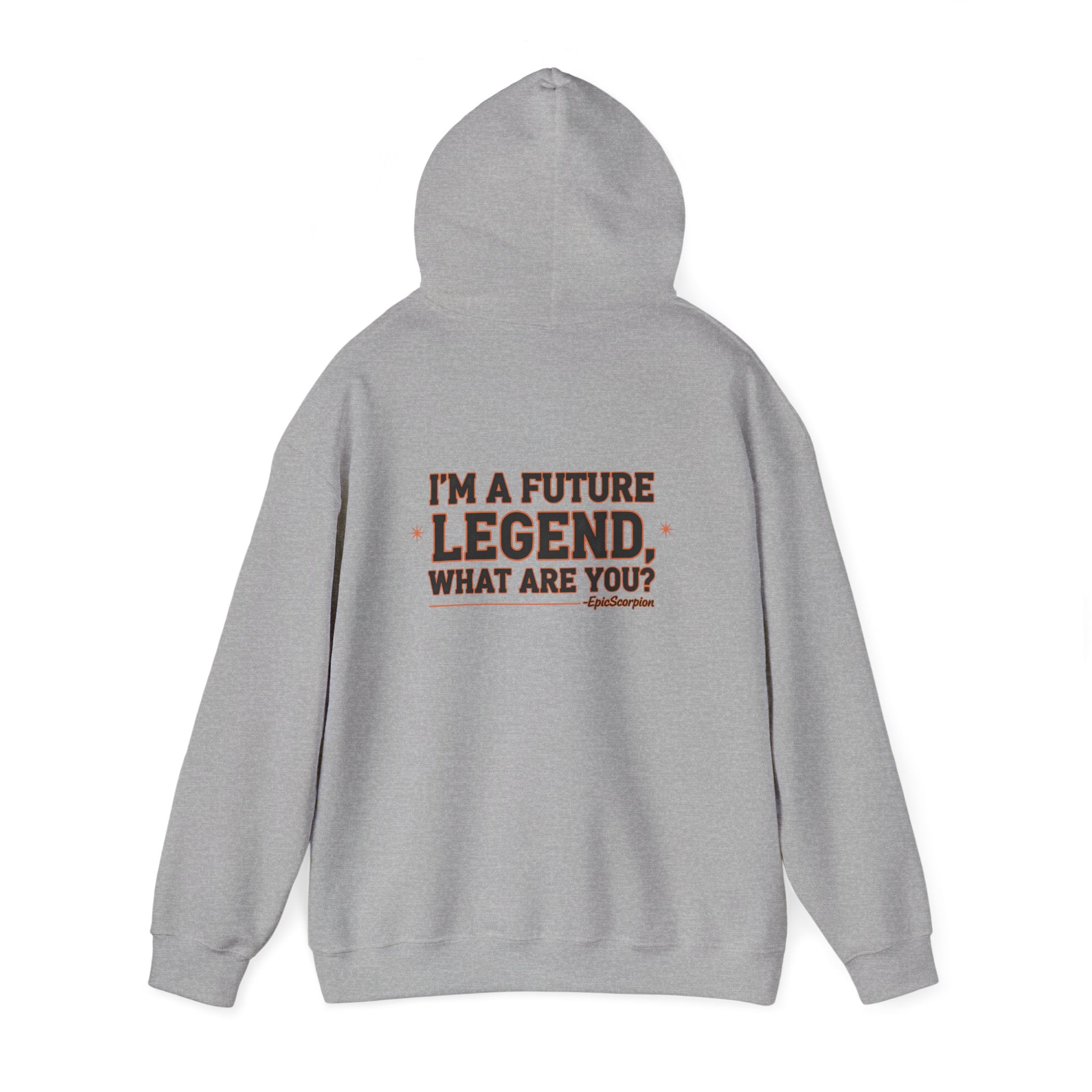 Future Legend Hoodie - "I'm a Future Legend, What Are You?" Retro Gamer Graphic Sweatshirt