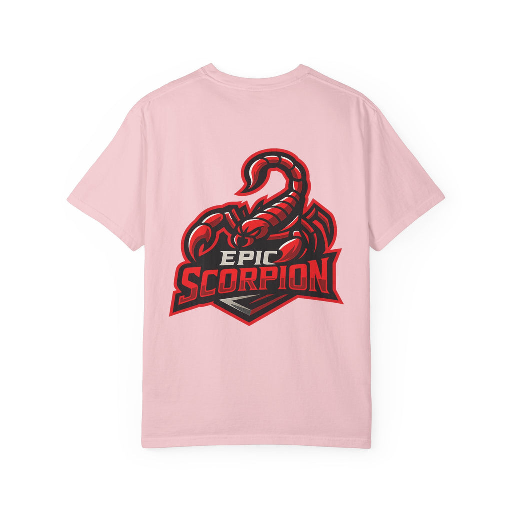 T-Shirt — "Respect My Pallet Baby!" Twitch Gaming Tee with Epic Scorpion Back