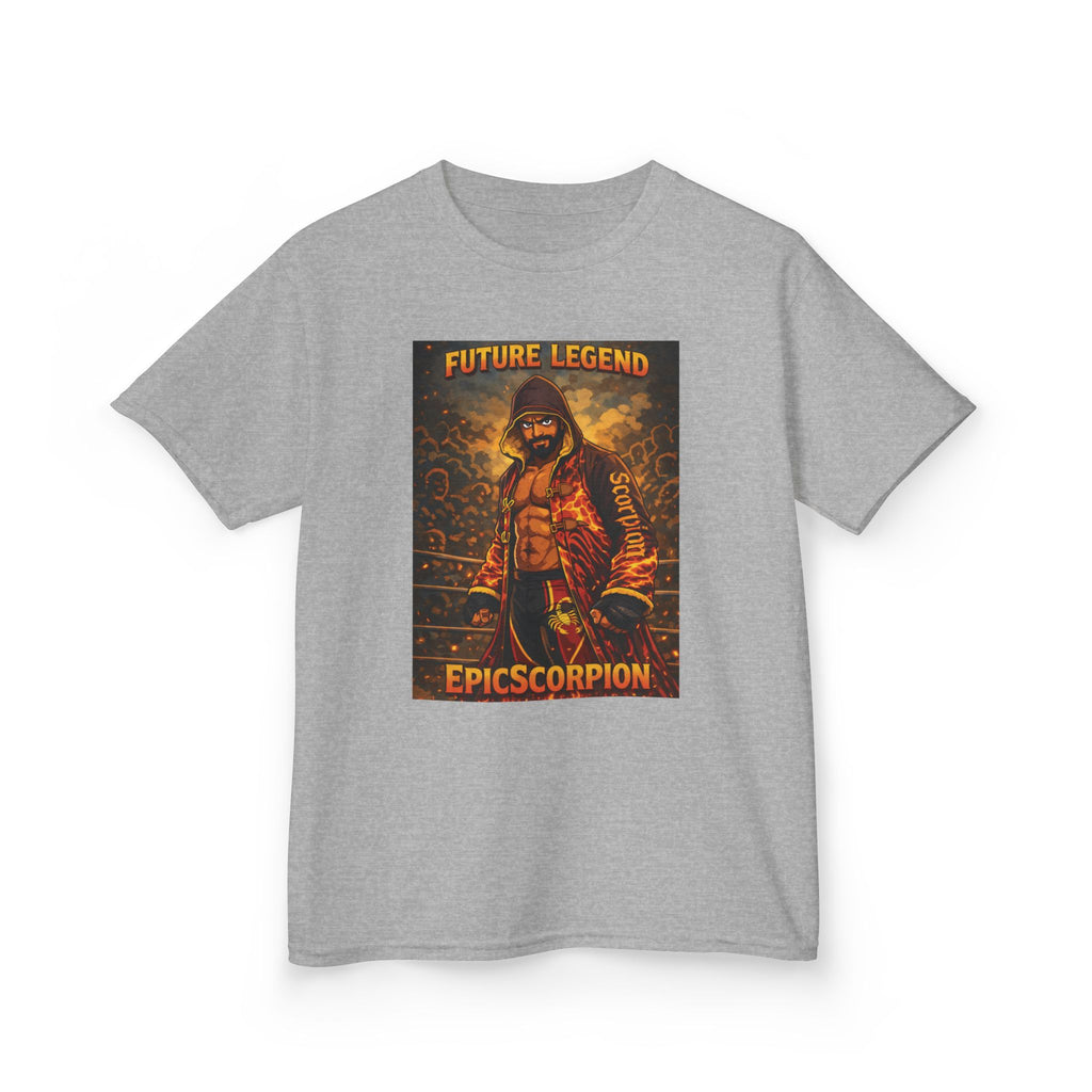 Kids Tee — "Future Legend" Epic Scorpion Graphic Shirt