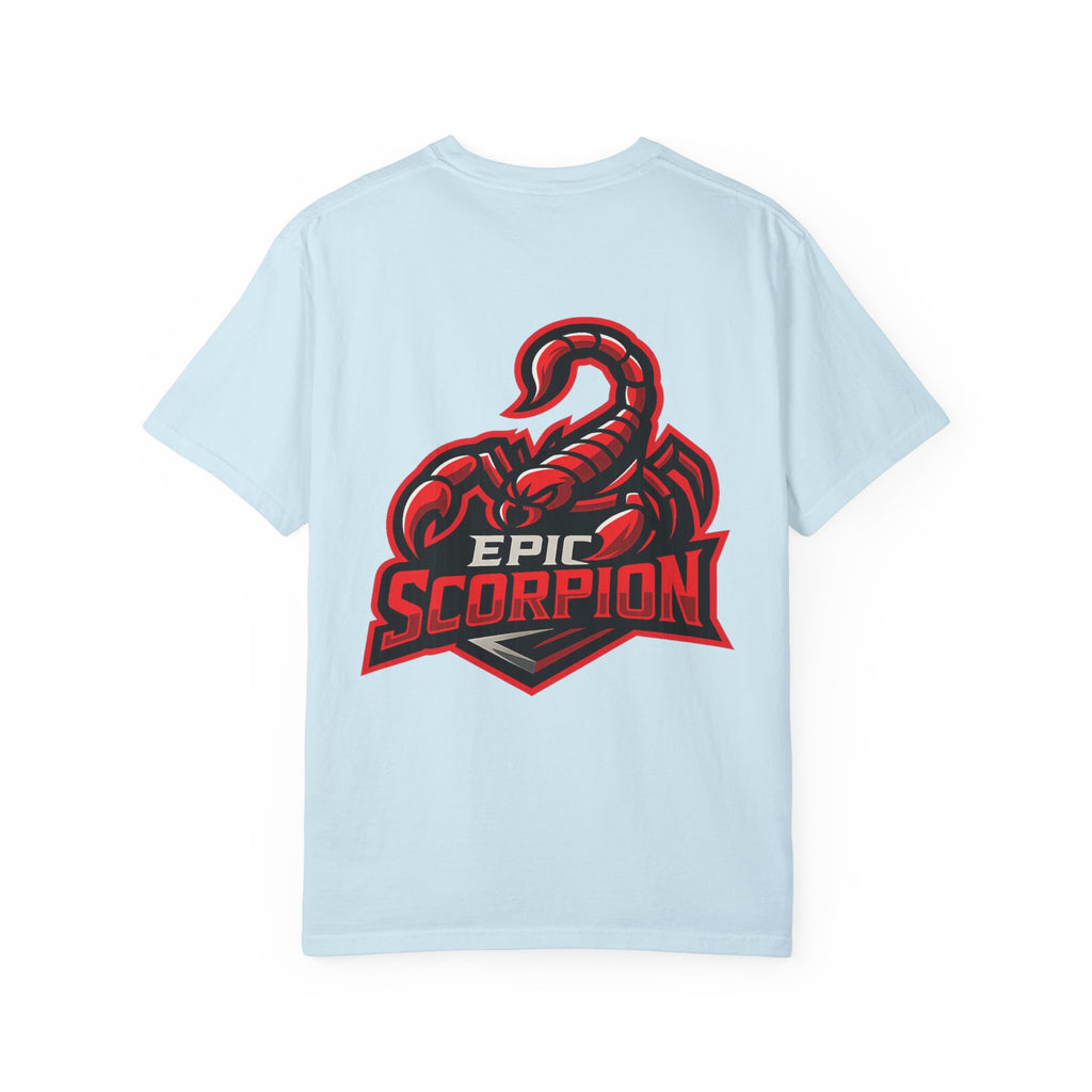 T-Shirt — "Respect My Pallet Baby!" Twitch Gaming Tee with Epic Scorpion Back