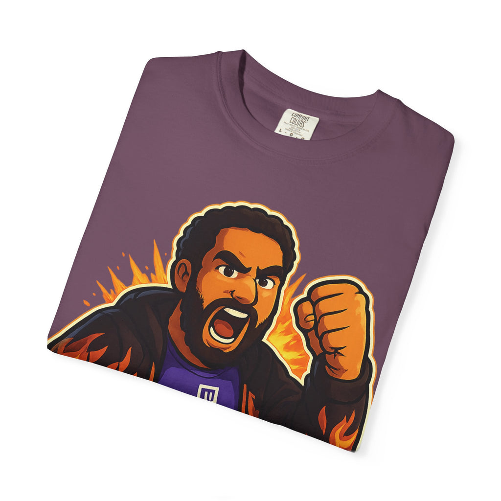 T-Shirt — "Respect My Pallet Baby!" Twitch Gaming Tee with Epic Scorpion Back