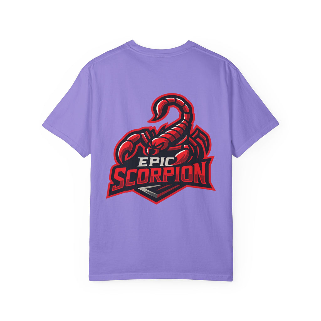 T-Shirt — "Respect My Pallet Baby!" Twitch Gaming Tee with Epic Scorpion Back