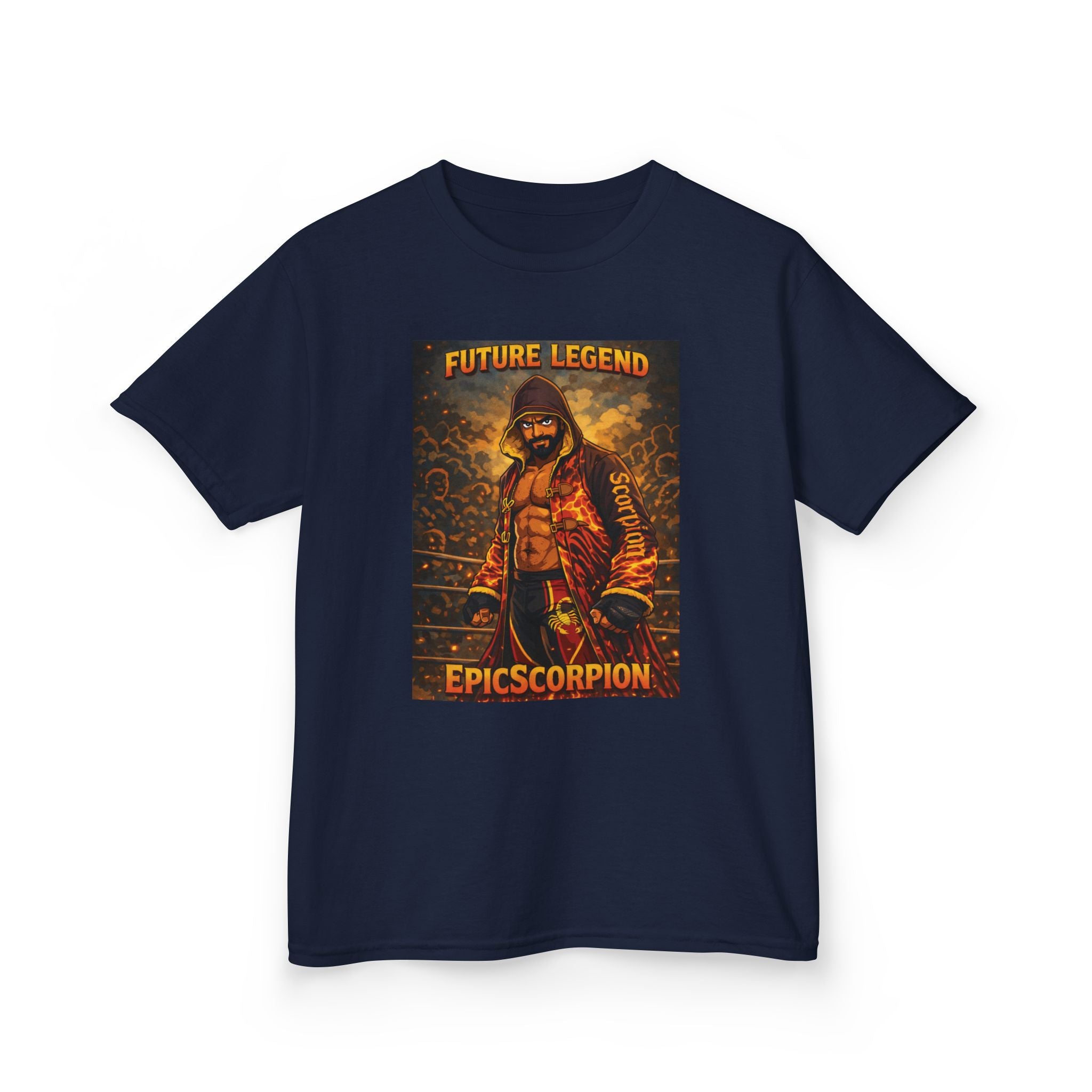 Kids Tee — "Future Legend" Epic Scorpion Graphic Shirt