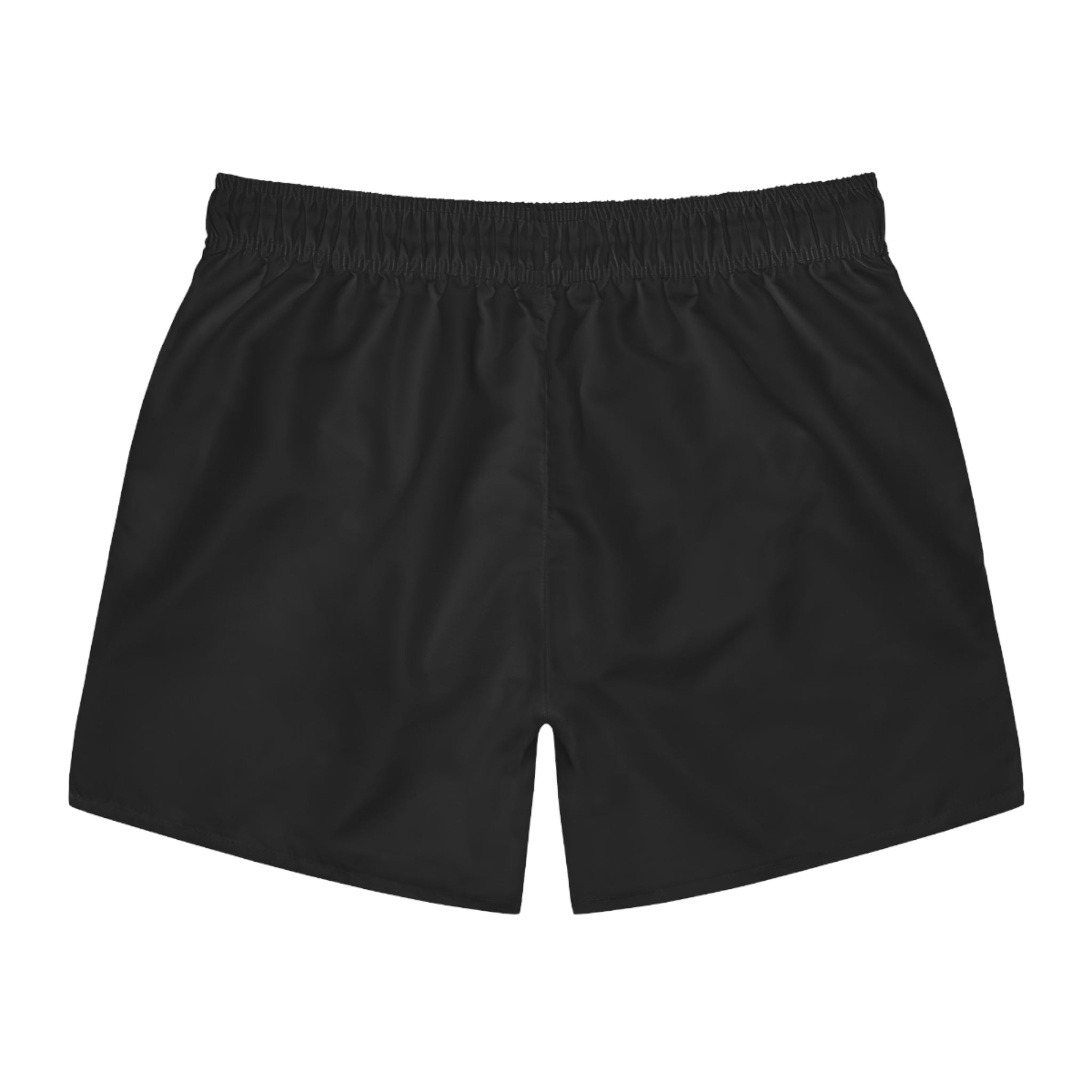 Scorpion Logo Swim Trunks – Black Athletic Beach Shorts