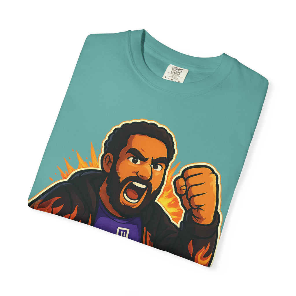 T-Shirt — "Respect My Pallet Baby!" Twitch Gaming Tee with Epic Scorpion Back