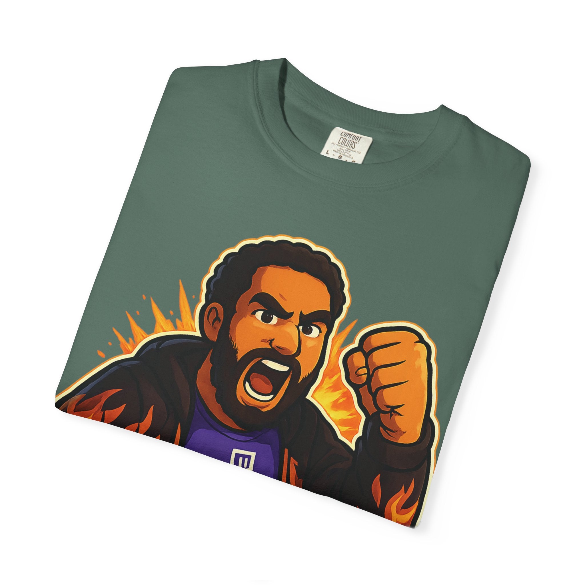 T-Shirt — "Respect My Pallet Baby!" Twitch Gaming Tee with Epic Scorpion Back