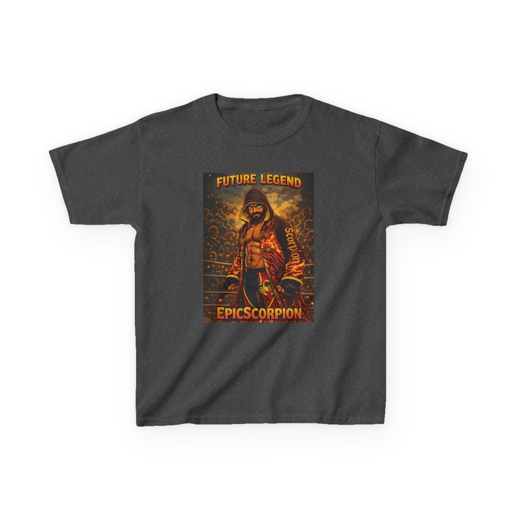 Kids Tee — "Future Legend" Epic Scorpion Graphic Shirt