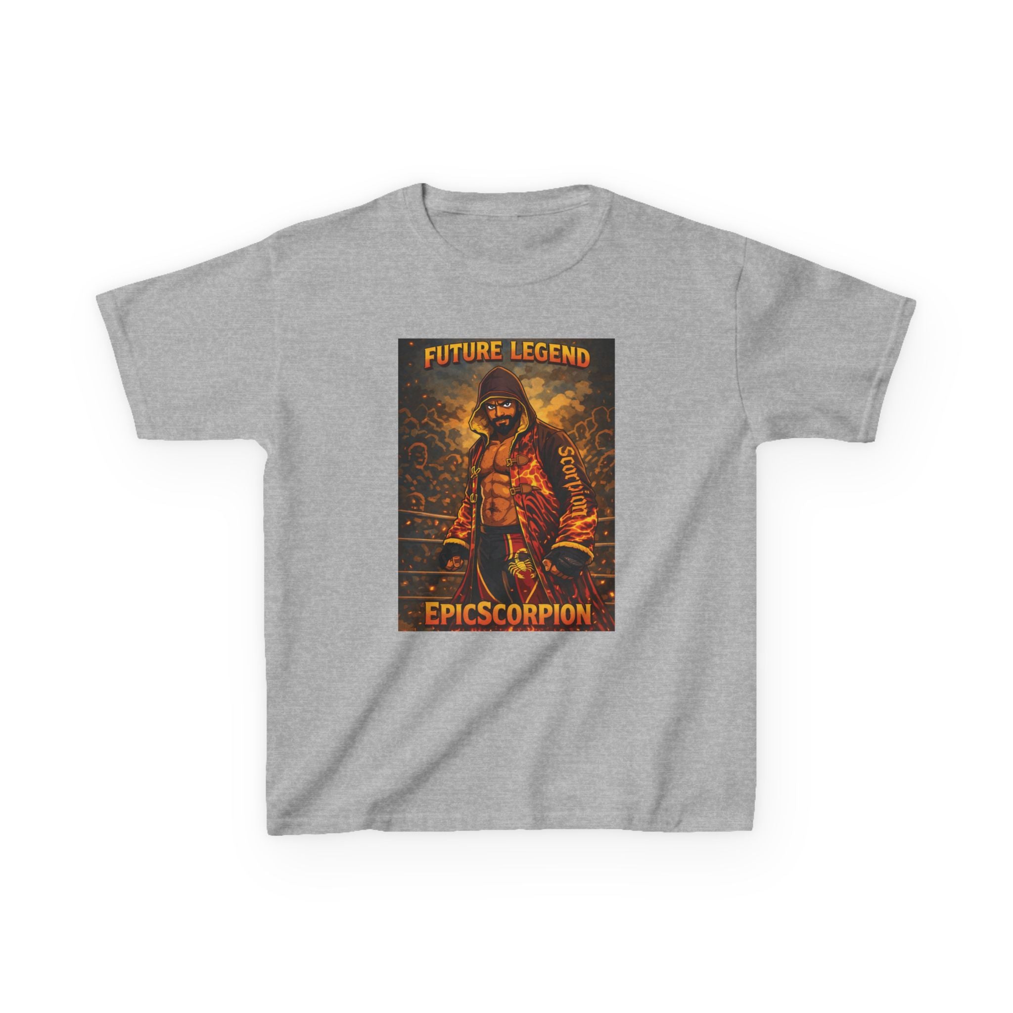 Kids Tee — "Future Legend" Epic Scorpion Graphic Shirt