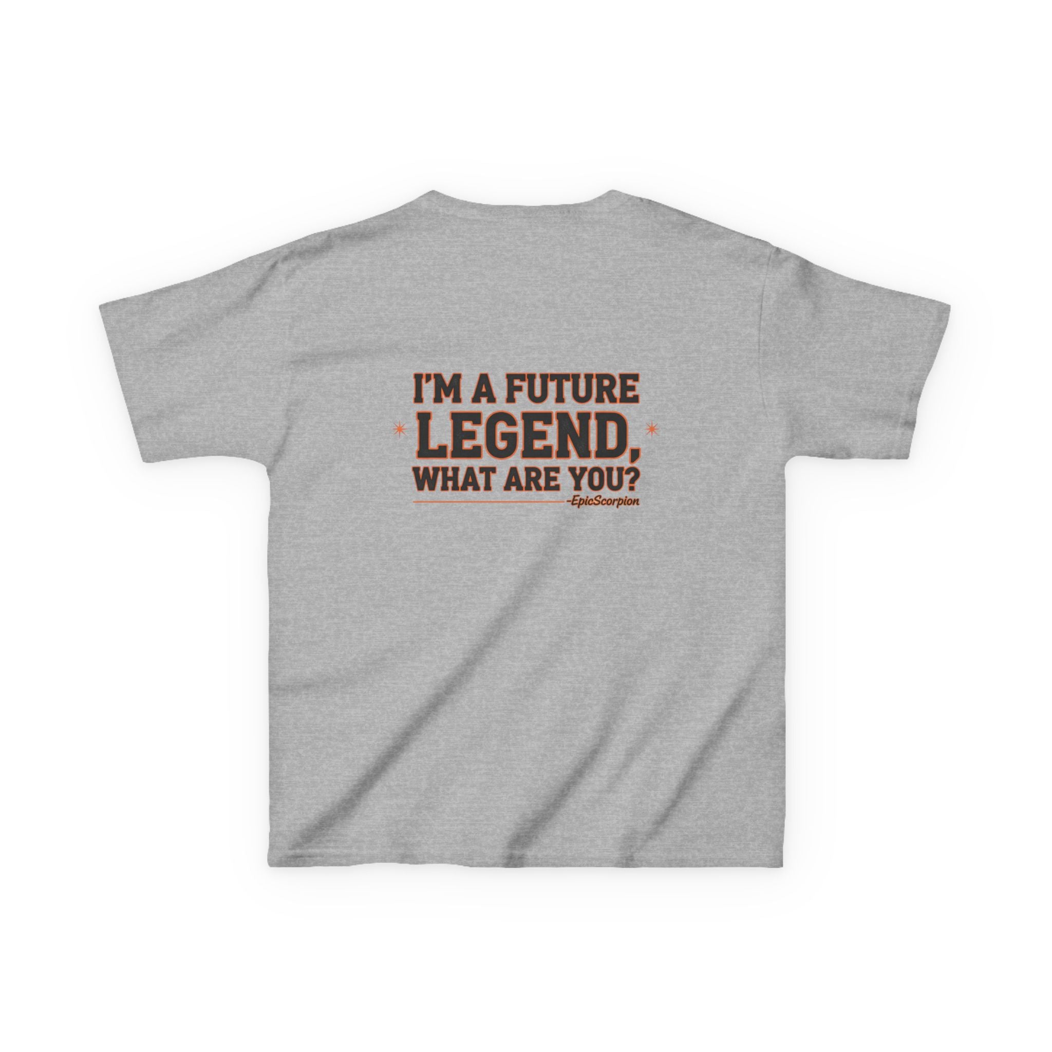 Kids Tee — "Future Legend" Epic Scorpion Graphic Shirt