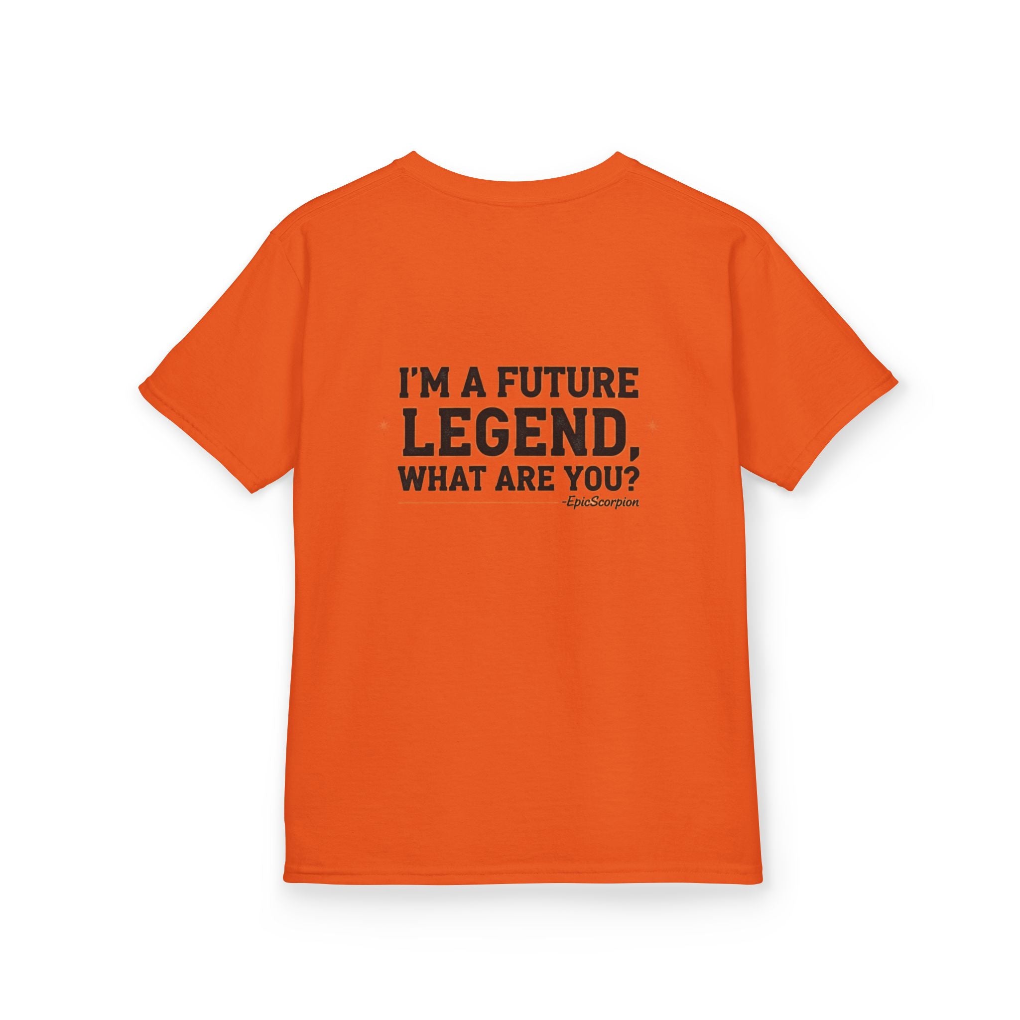 Kids Tee — "Future Legend" Epic Scorpion Graphic Shirt