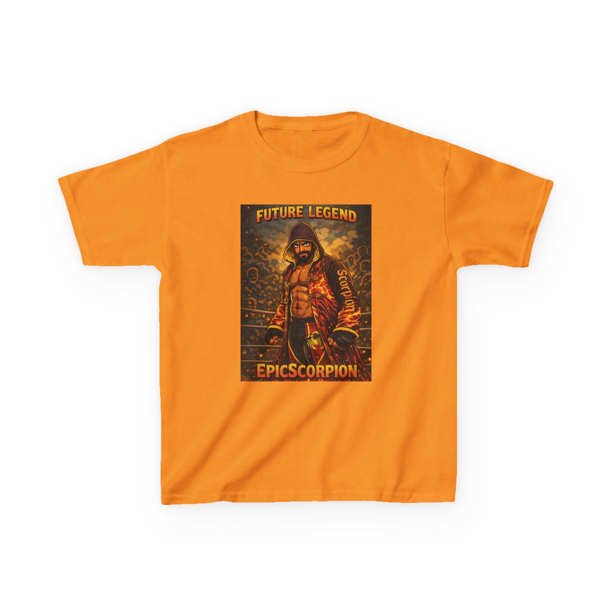 Kids Tee — "Future Legend" Epic Scorpion Graphic Shirt