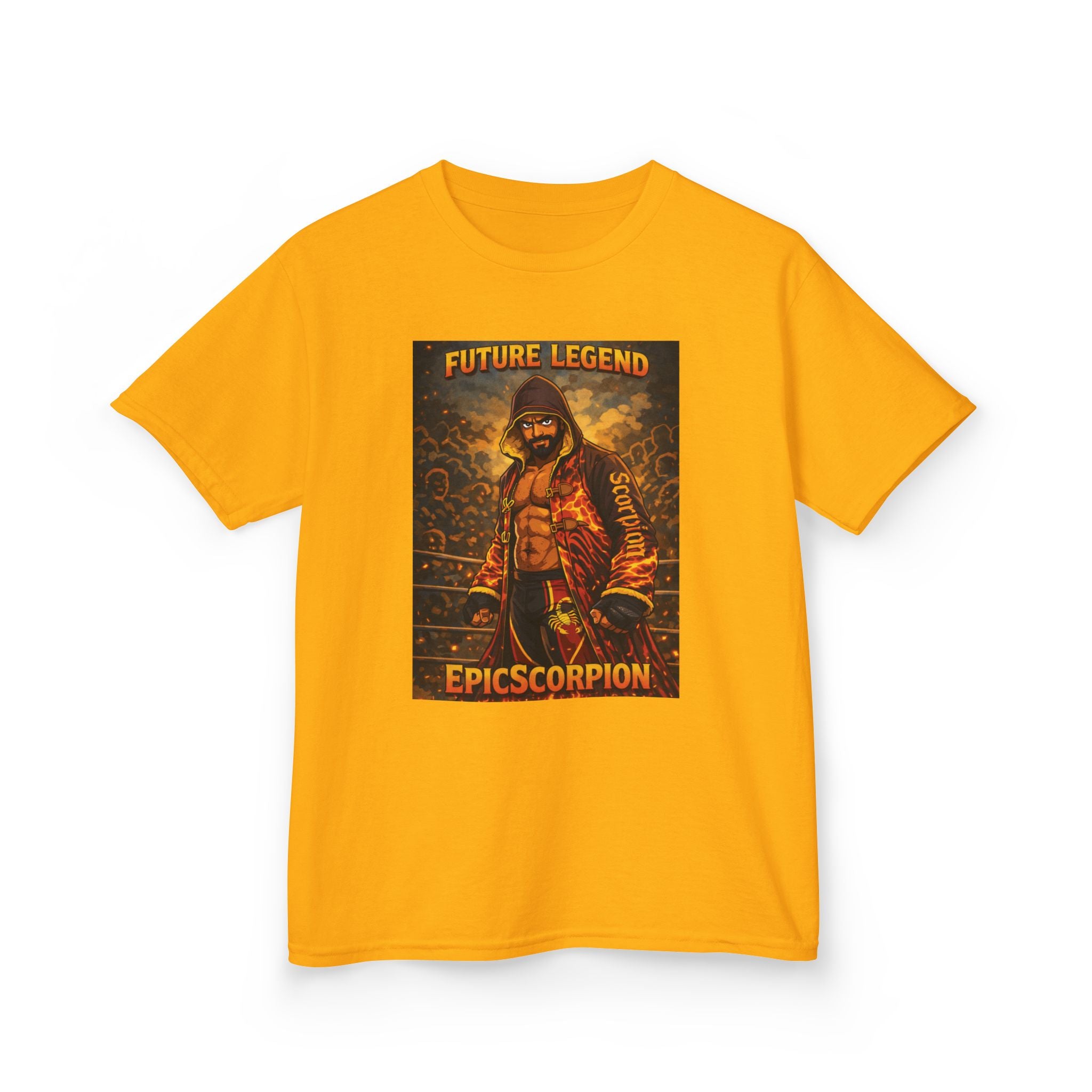 Kids Tee — "Future Legend" Epic Scorpion Graphic Shirt