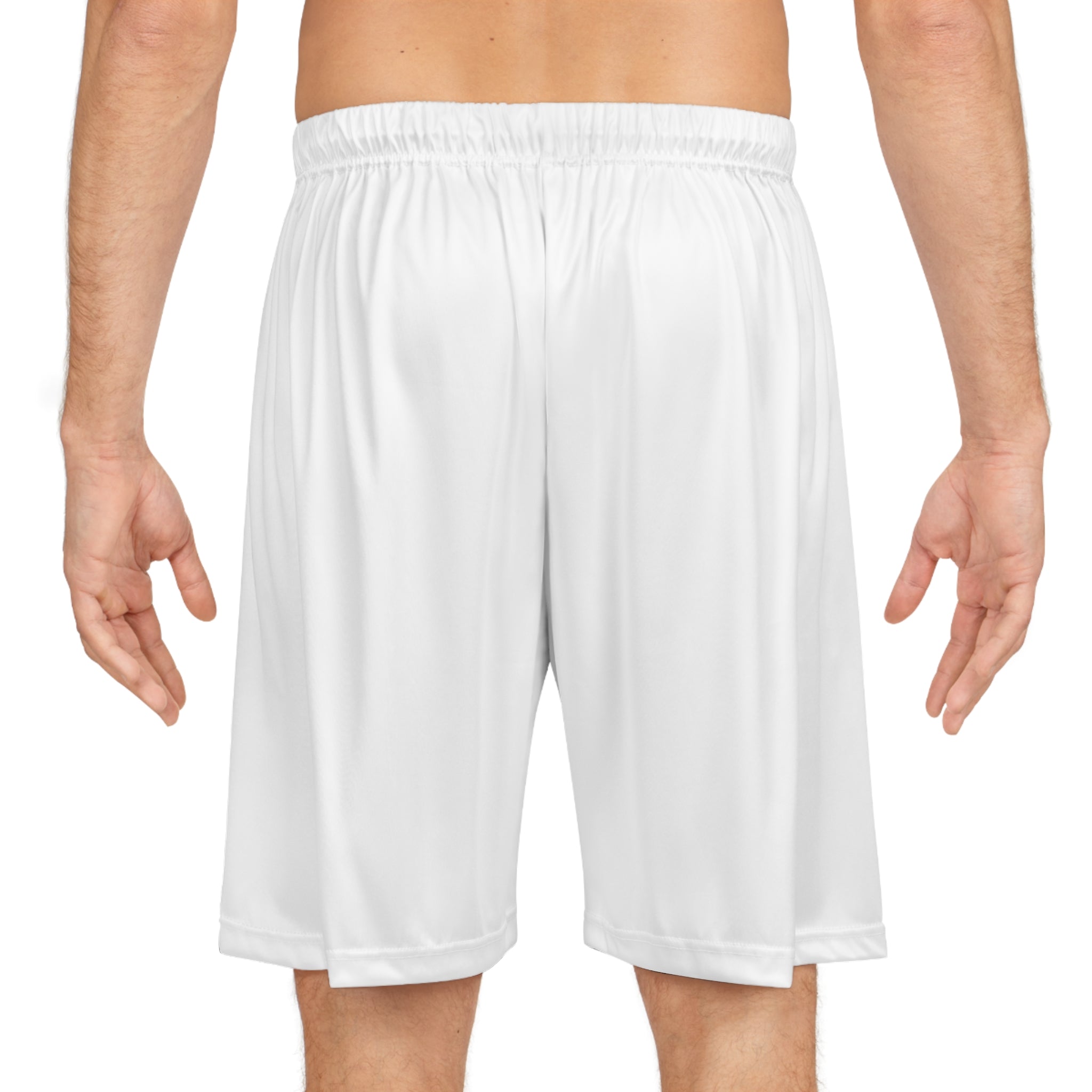 Basketball Shorts — Red Scorpion Team Logo Athletic AOP Shorts