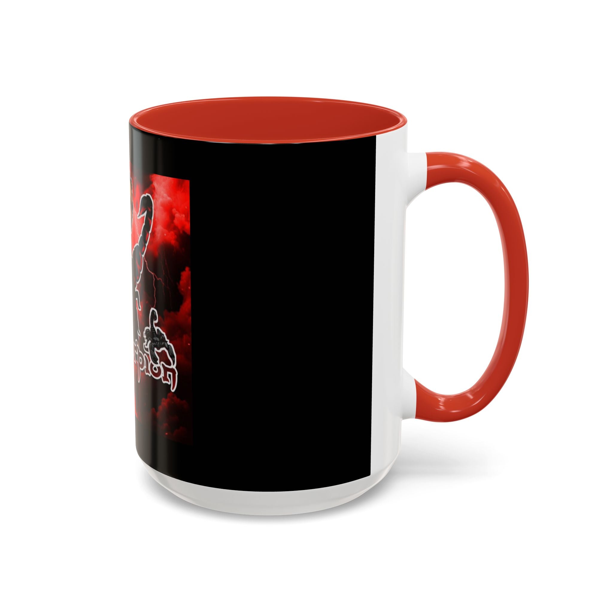 Epic Scorpion Coffee Mug – Red Lightning Gamer/Streamer Mug (11oz & 15oz)