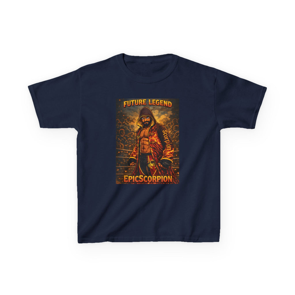 Kids Tee — "Future Legend" Epic Scorpion Graphic Shirt