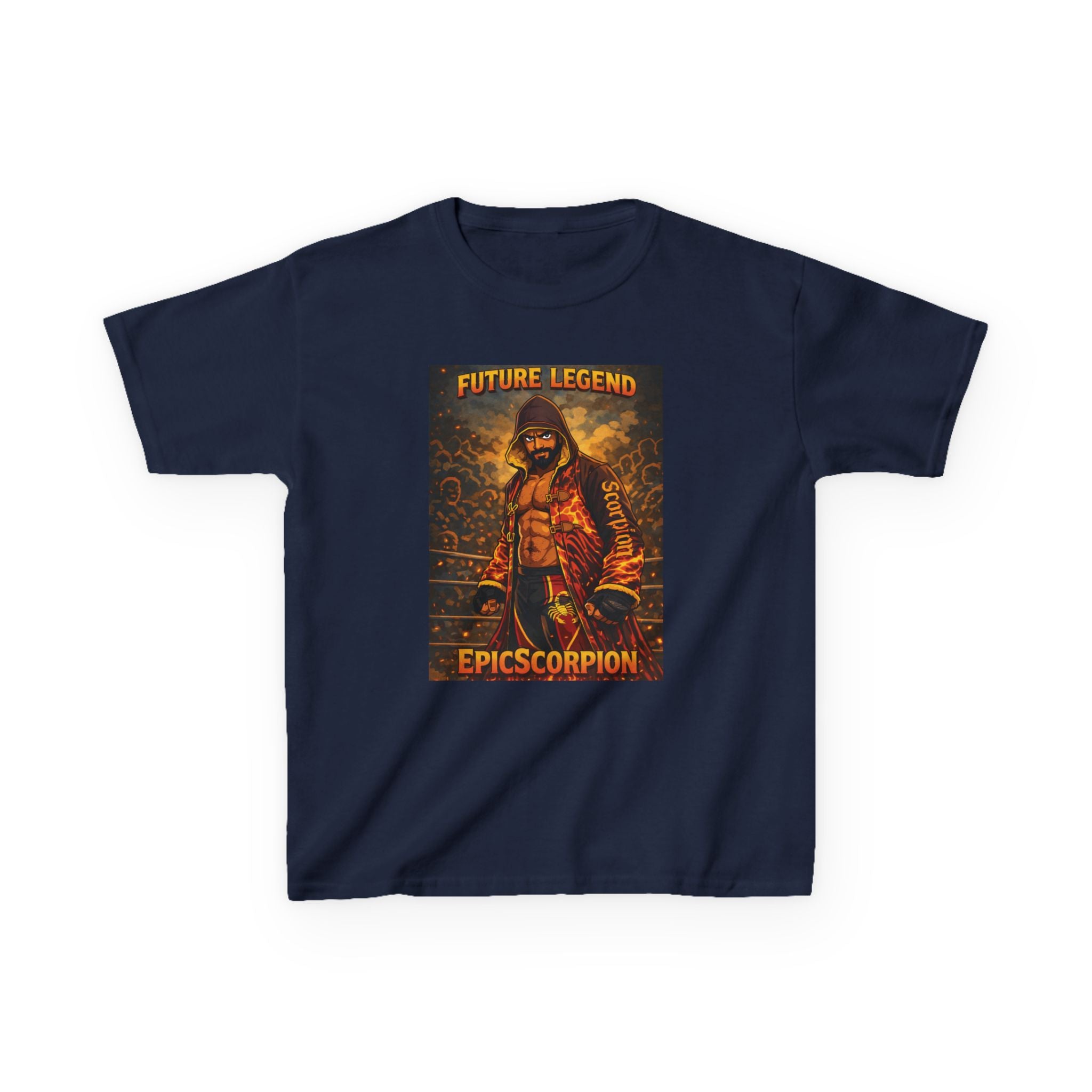 Kids Tee — "Future Legend" Epic Scorpion Graphic Shirt