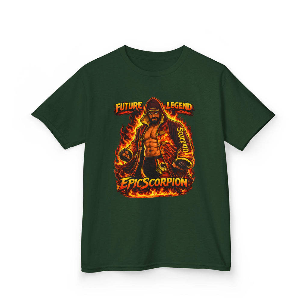 Kids Tee - "EpicScorpion" Future Legend Graphic Shirt
