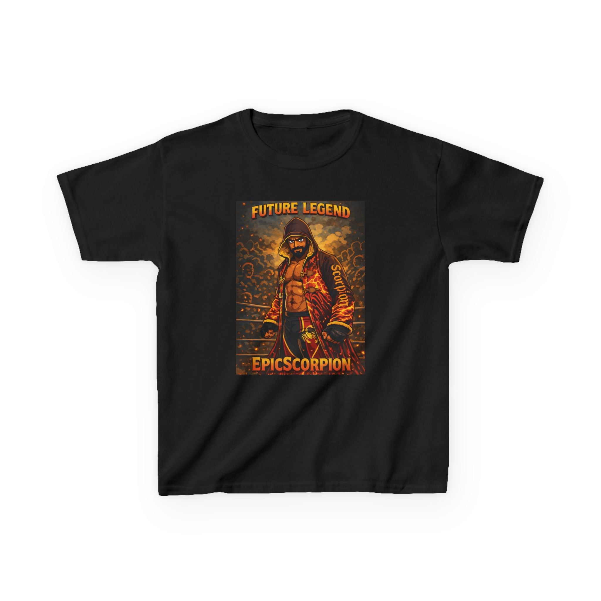 Kids Tee — "Future Legend" Epic Scorpion Graphic Shirt