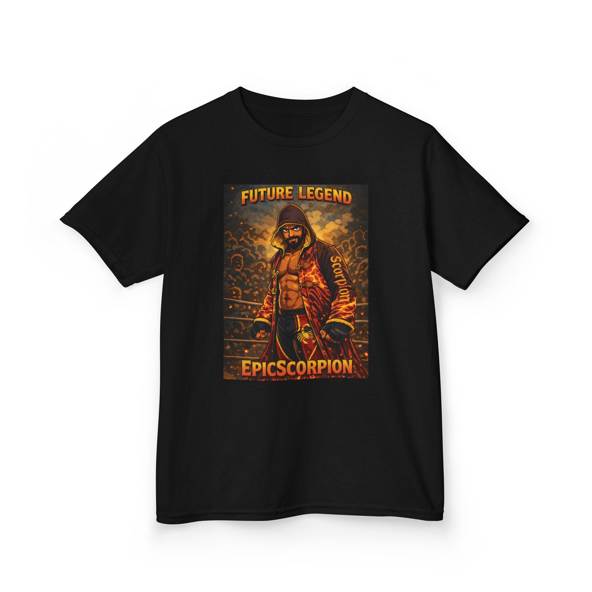 Kids Tee — "Future Legend" Epic Scorpion Graphic Shirt