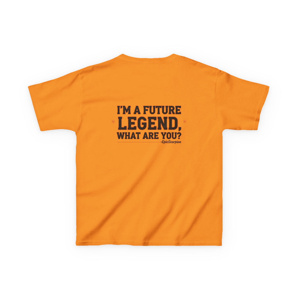 Kids Tee — "Future Legend" Epic Scorpion Graphic Shirt