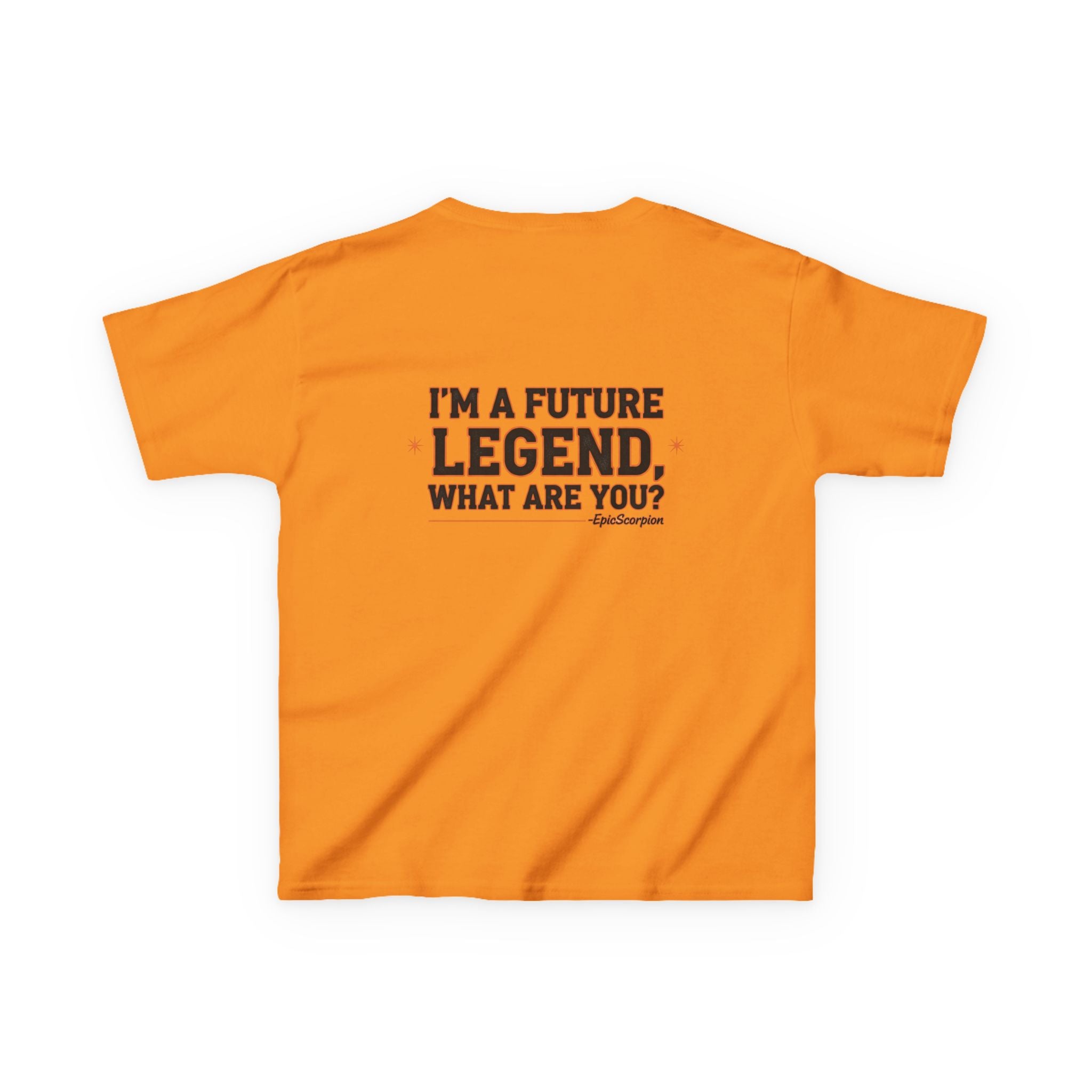 Kids Tee — "Future Legend" Epic Scorpion Graphic Shirt