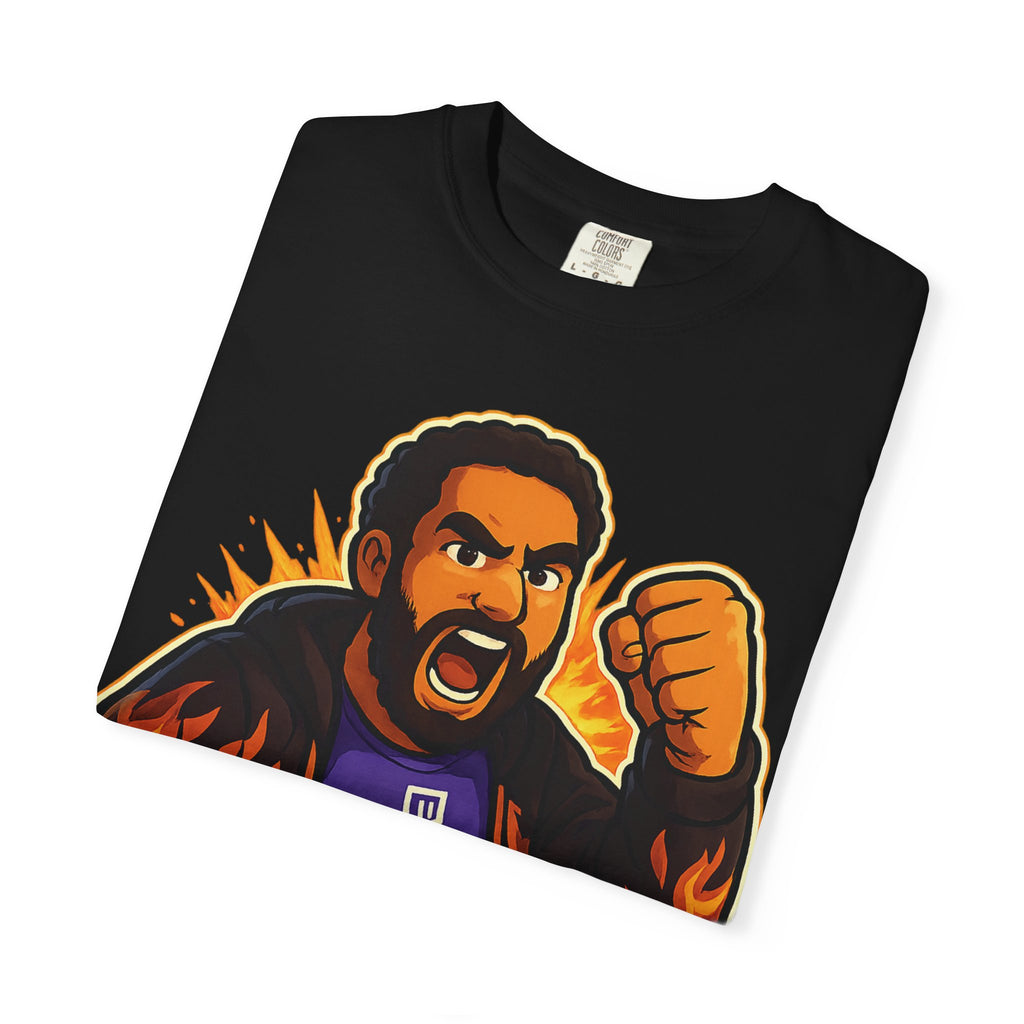 T-Shirt — "Respect My Pallet Baby!" Twitch Gaming Tee with Epic Scorpion Back
