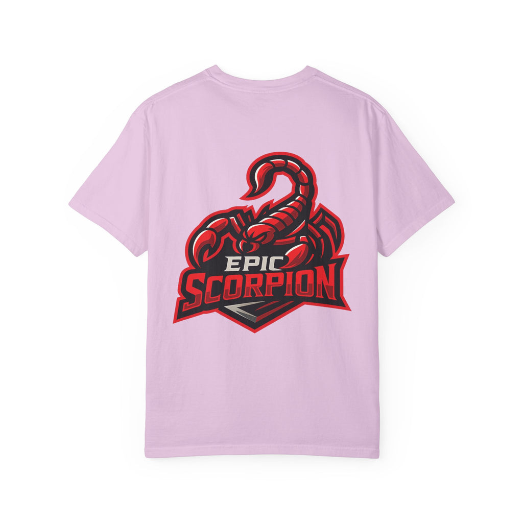 T-Shirt — "Respect My Pallet Baby!" Twitch Gaming Tee with Epic Scorpion Back