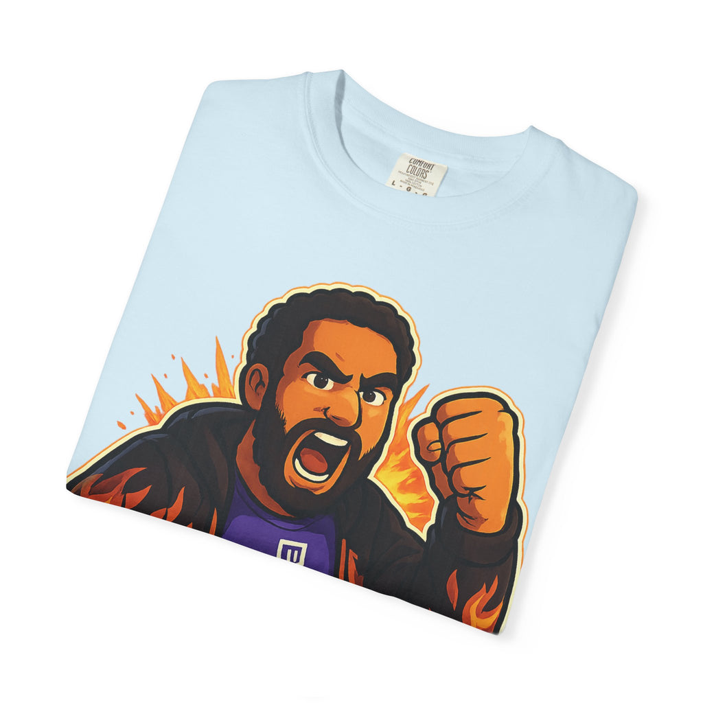 T-Shirt — "Respect My Pallet Baby!" Twitch Gaming Tee with Epic Scorpion Back