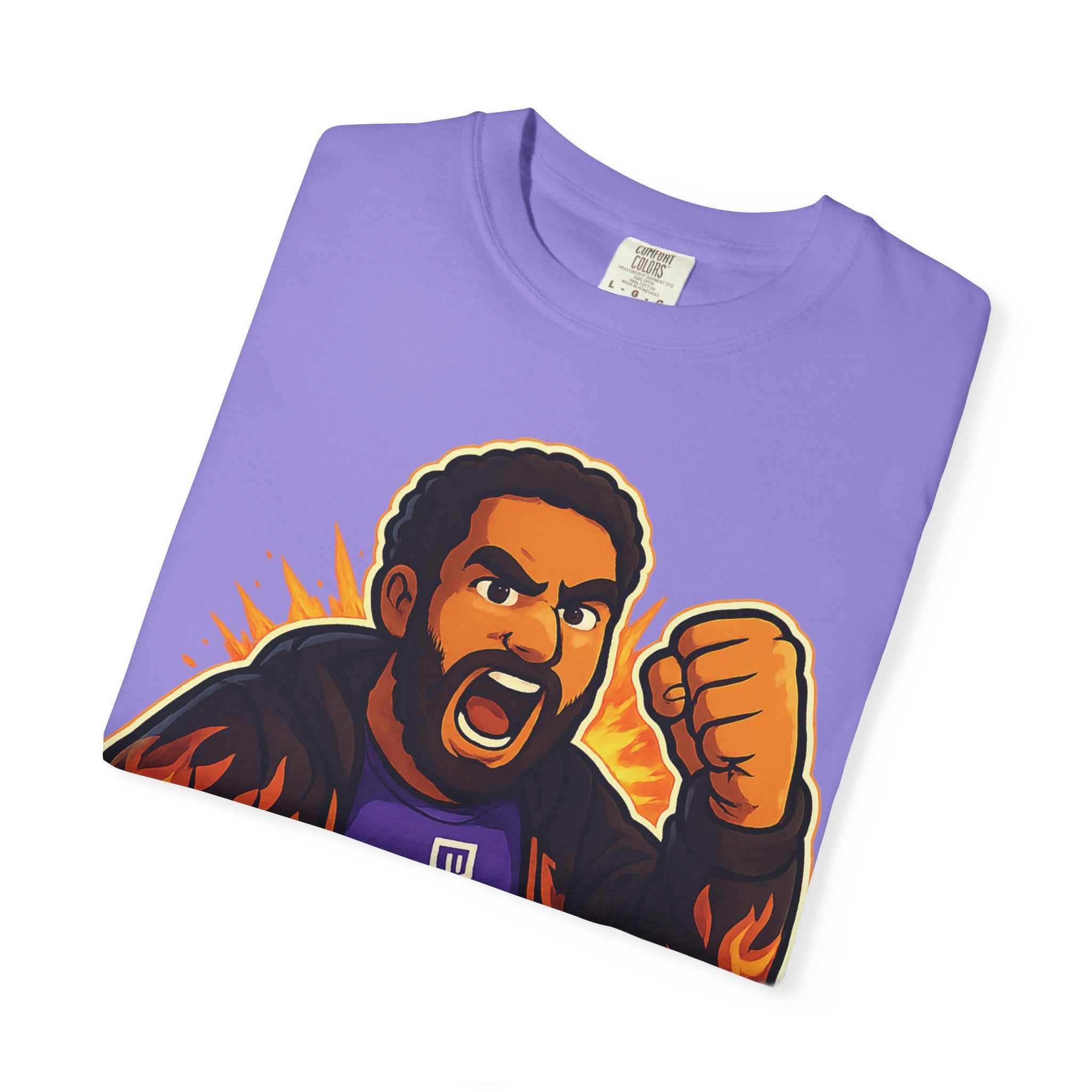 T-Shirt — "Respect My Pallet Baby!" Twitch Gaming Tee with Epic Scorpion Back