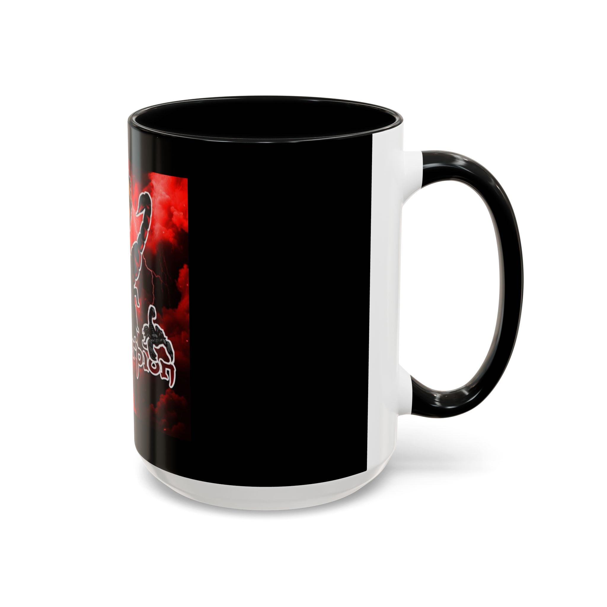 Epic Scorpion Coffee Mug – Red Lightning Gamer/Streamer Mug (11oz & 15oz)