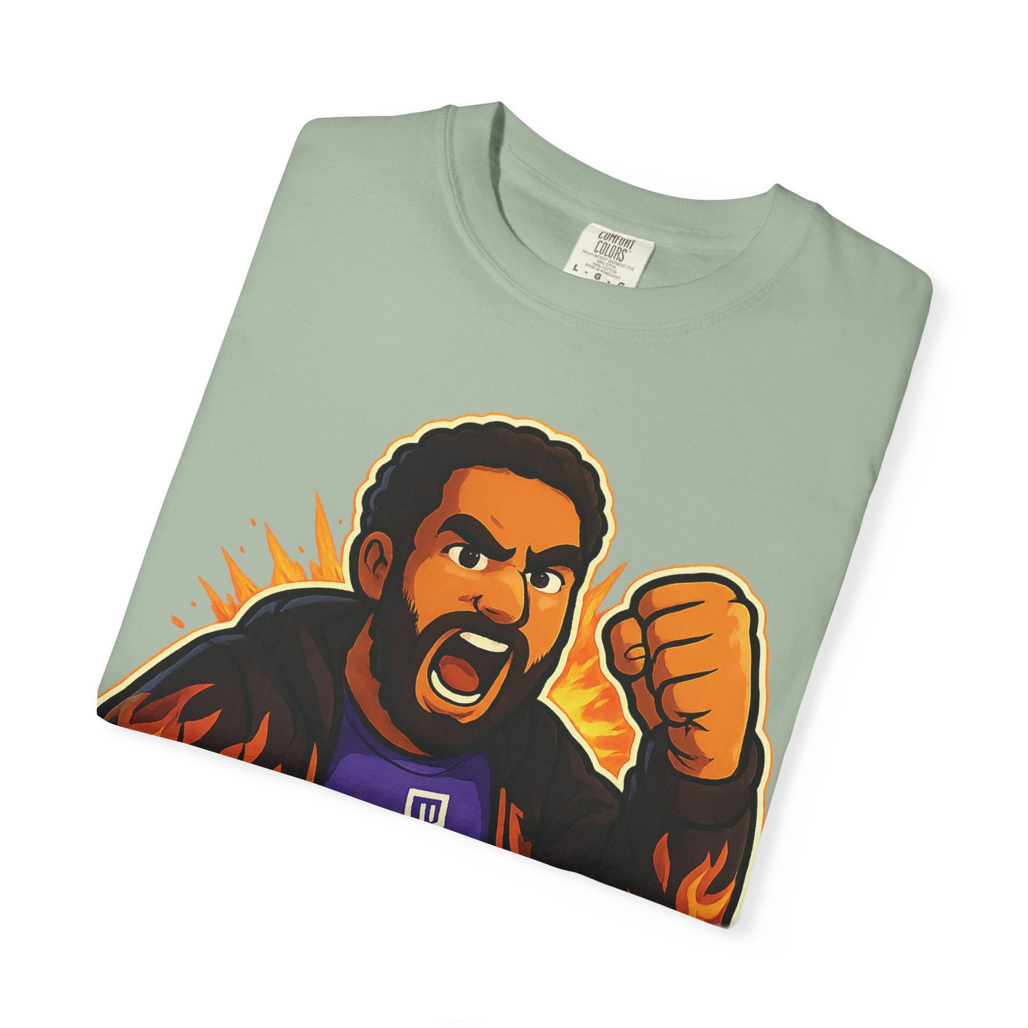 T-Shirt — "Respect My Pallet Baby!" Twitch Gaming Tee with Epic Scorpion Back