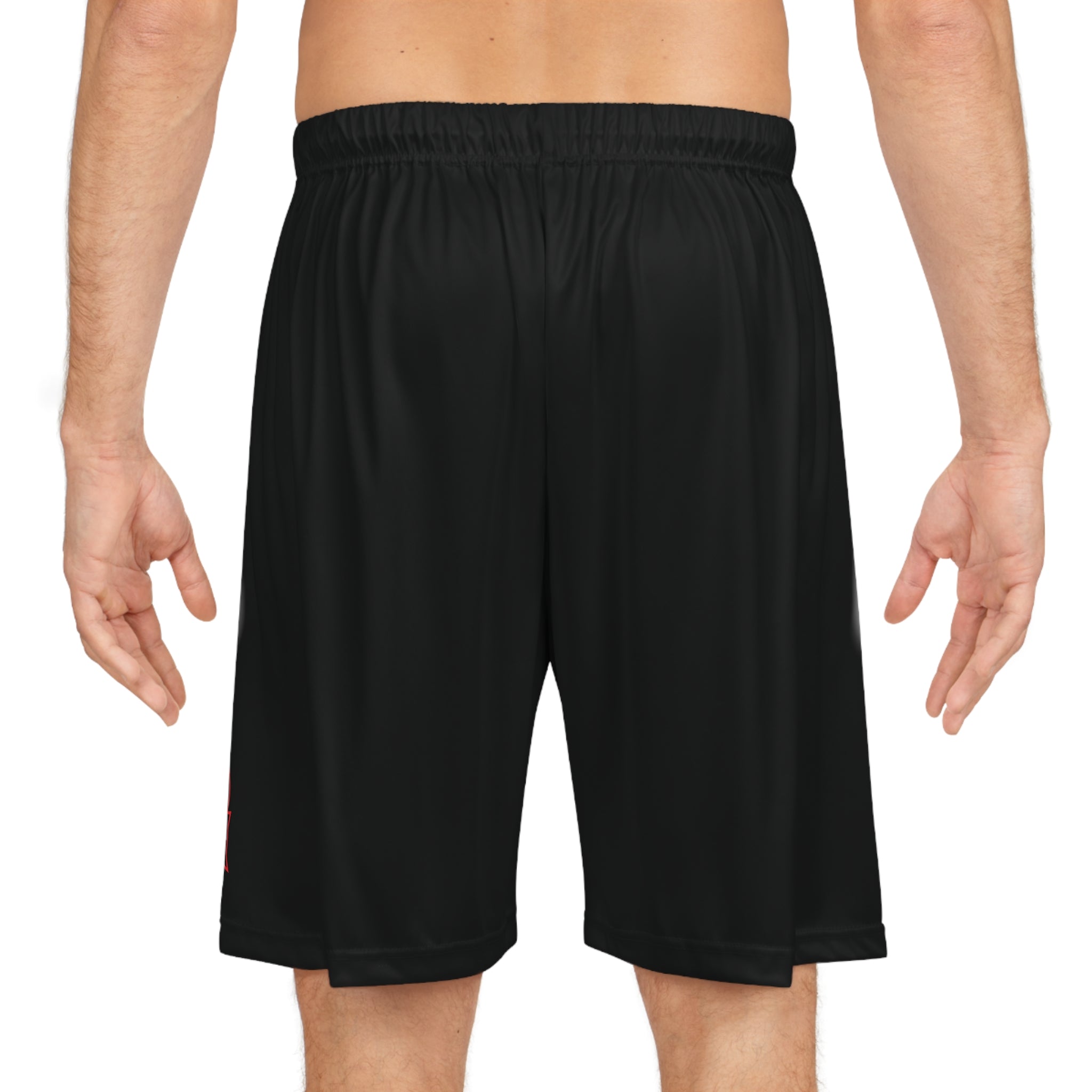 Epic Scorpion Basketball Shorts - Black Performance AOP Shorts