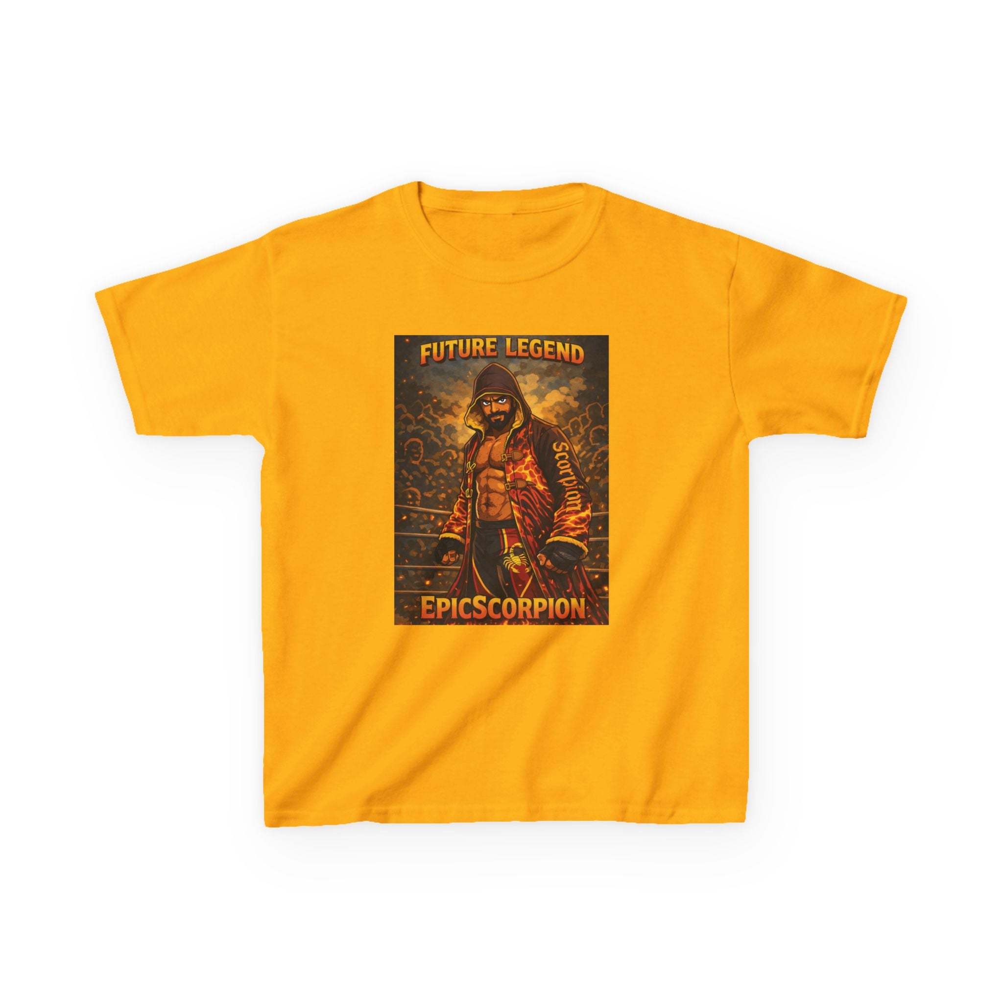 Kids Tee — "Future Legend" Epic Scorpion Graphic Shirt