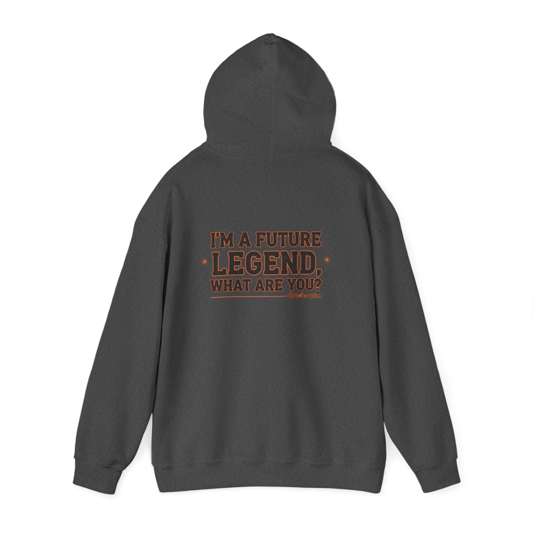 Future Legend Hoodie - "I'm a Future Legend, What Are You?" Retro Gamer Graphic Sweatshirt
