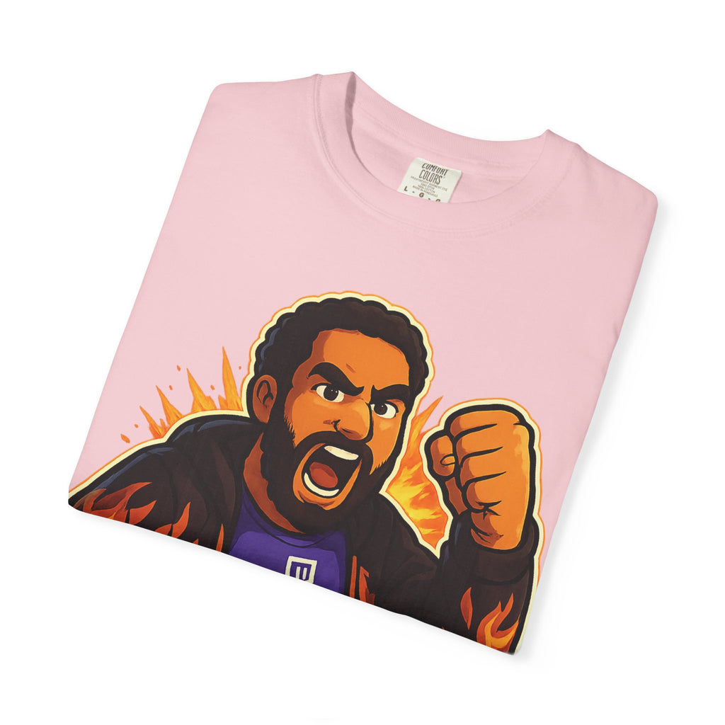 T-Shirt — "Respect My Pallet Baby!" Twitch Gaming Tee with Epic Scorpion Back