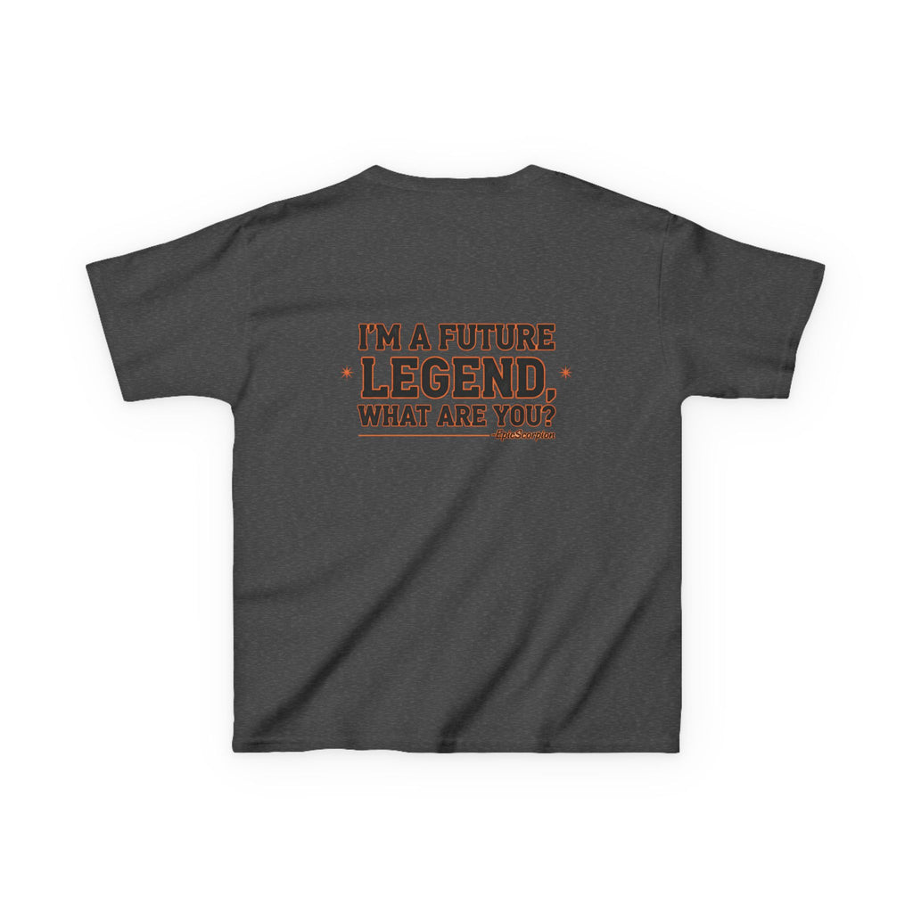 Kids Tee — "Future Legend" Epic Scorpion Graphic Shirt