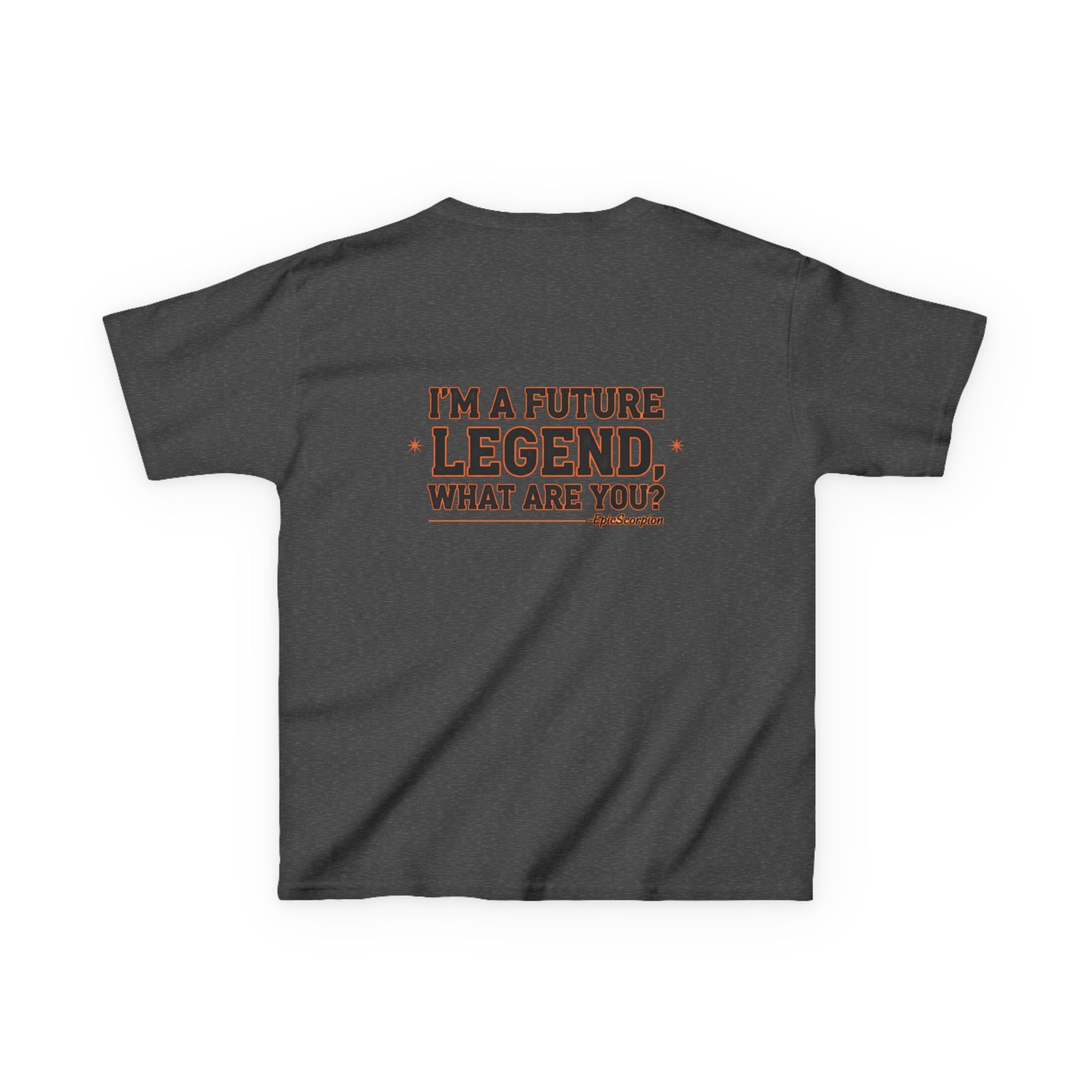 Kids Tee — "Future Legend" Epic Scorpion Graphic Shirt