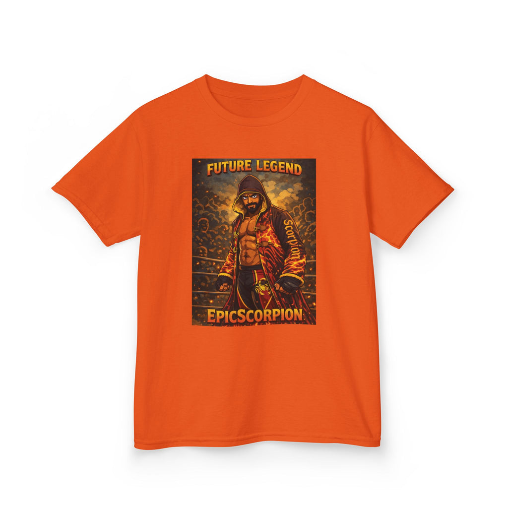 Kids Tee — "Future Legend" Epic Scorpion Graphic Shirt