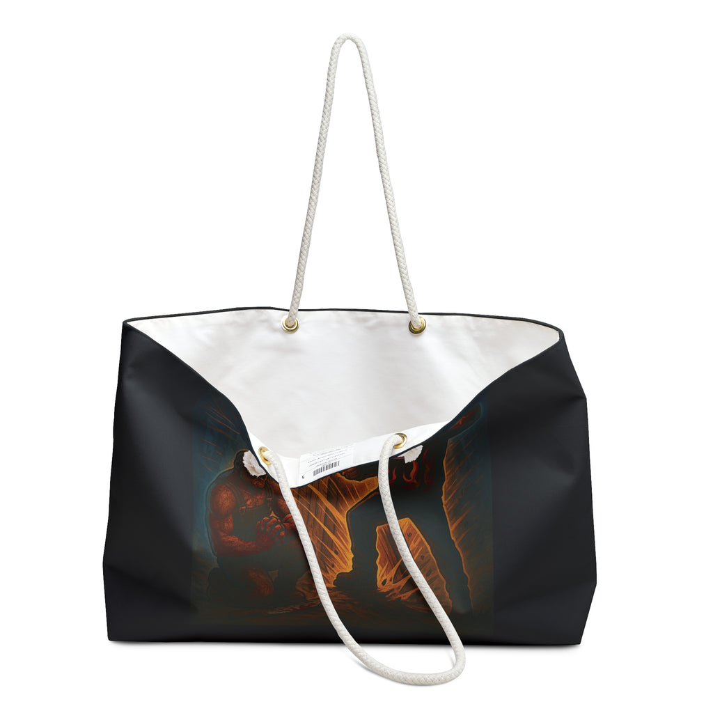 Weekender Bag - "Respect My Pallet, Baby!" Graphic Travel Tote