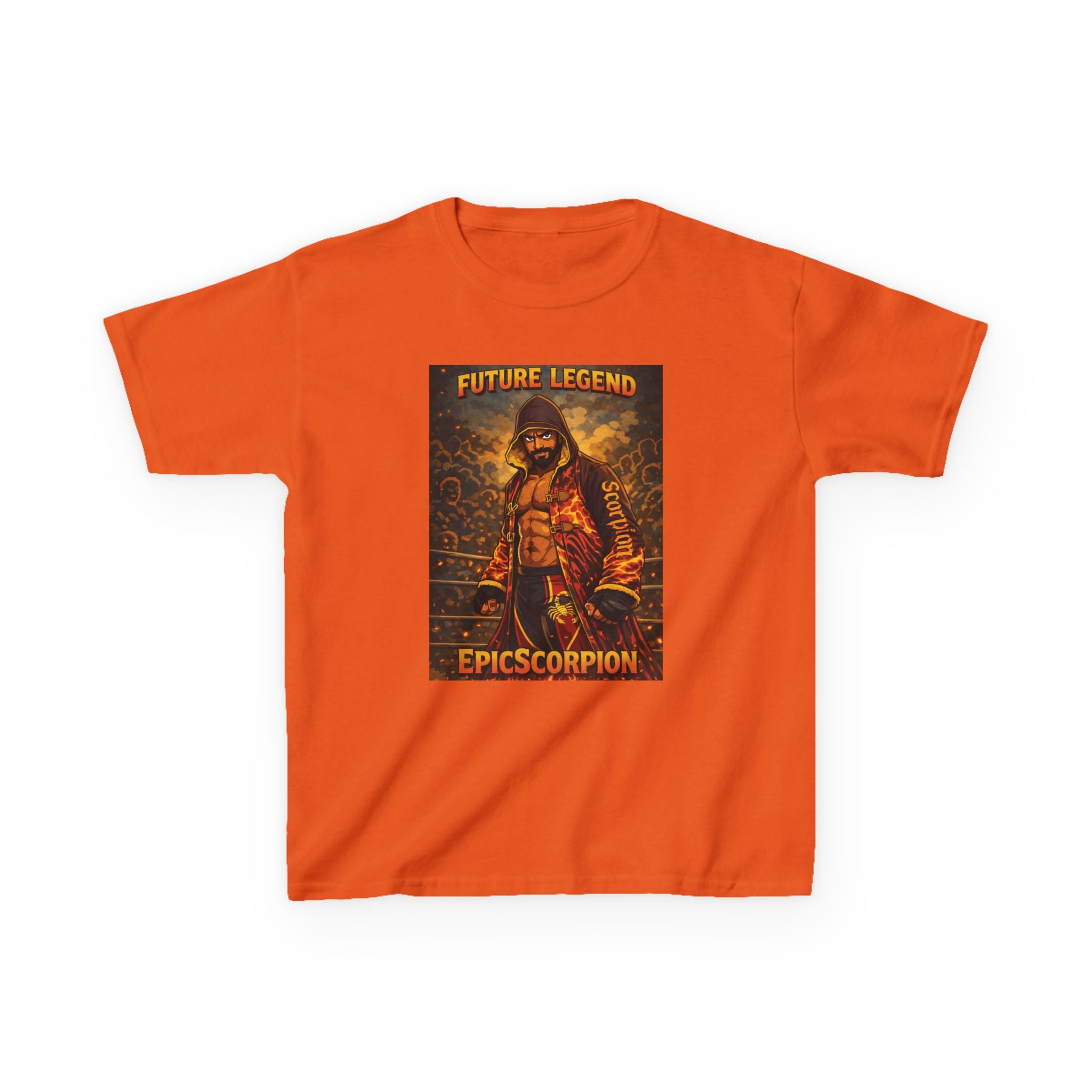 Kids Tee — "Future Legend" Epic Scorpion Graphic Shirt