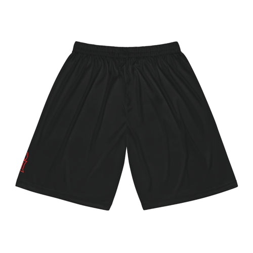 Epic Scorpion Basketball Shorts - Black Performance AOP Shorts