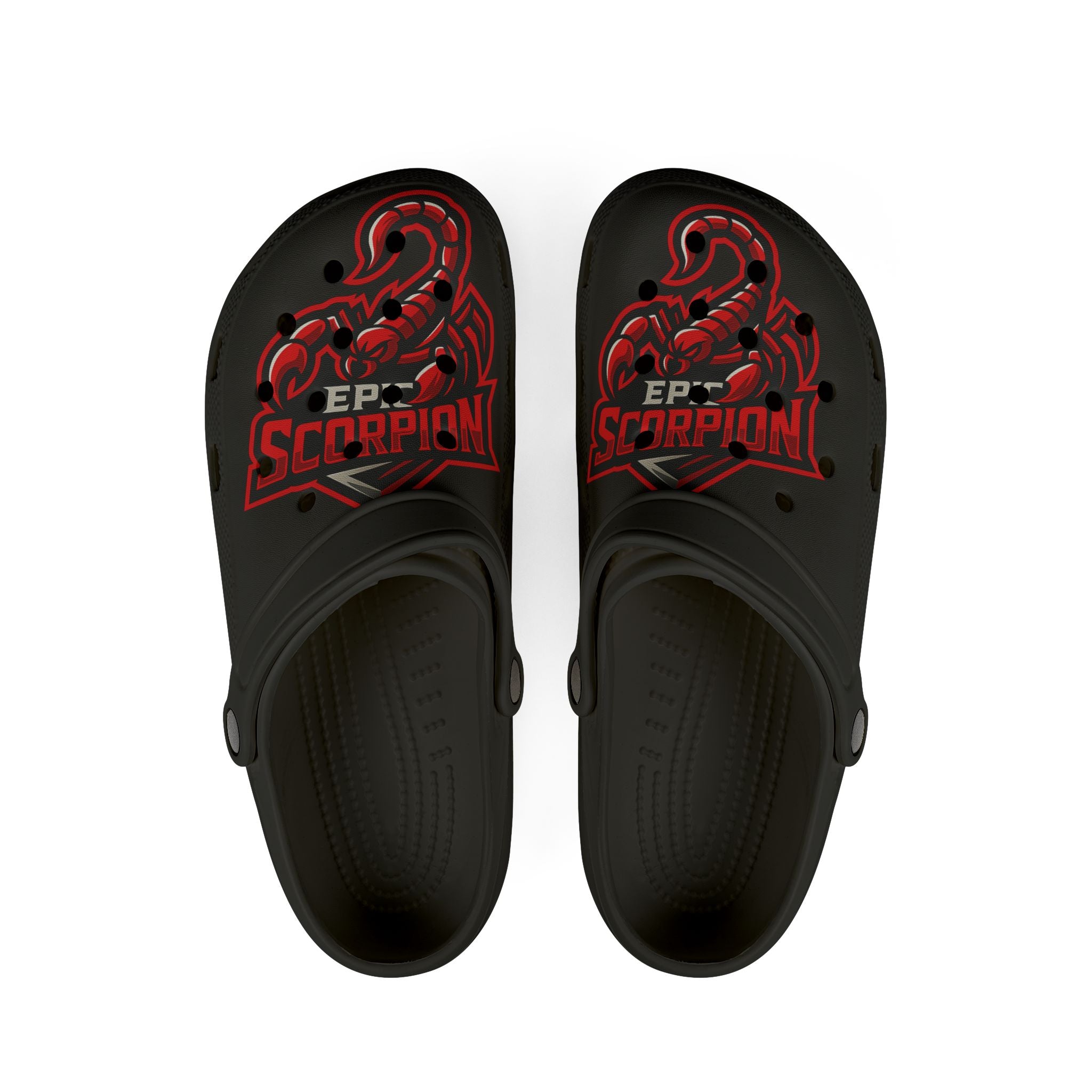 Scorpion Graphic Foam Clogs – 'Epic Scorpion' Lightweight EVA Slip-Ons