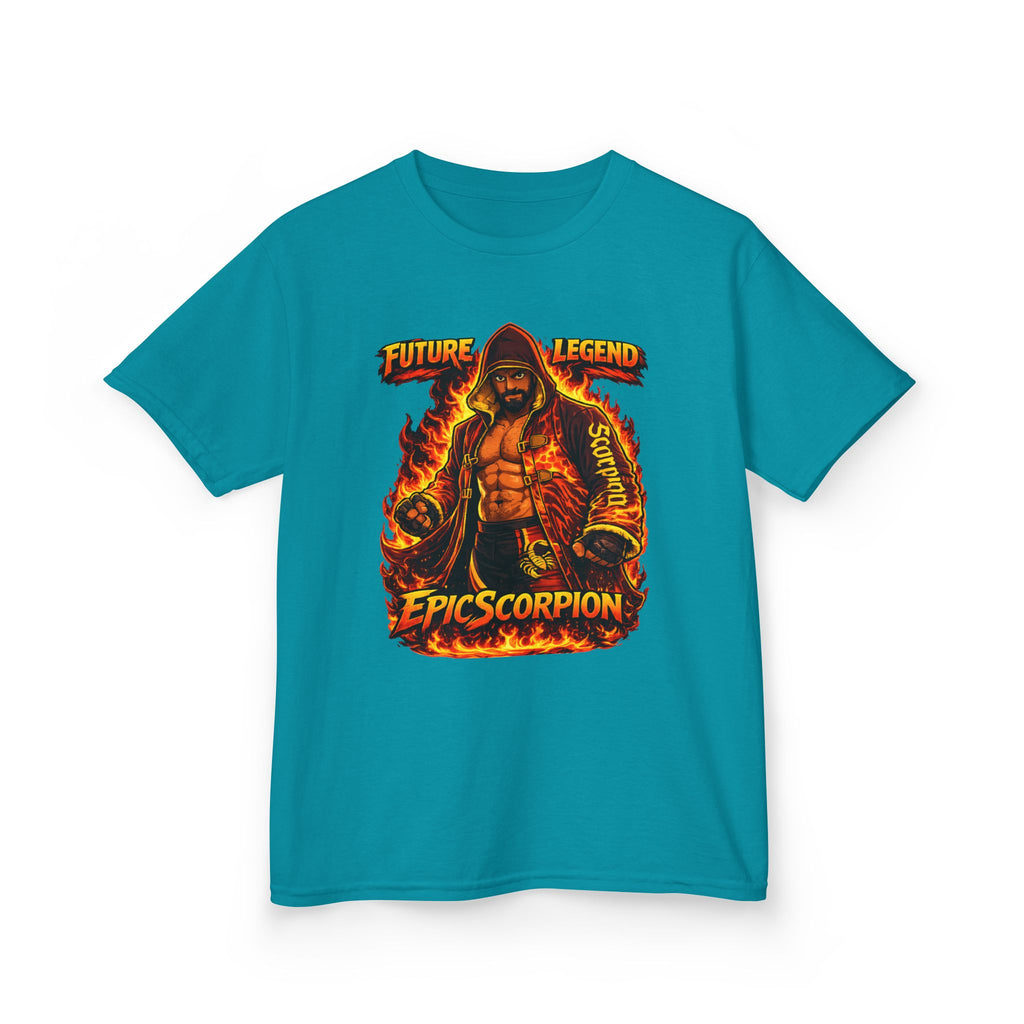 Kids Tee - "EpicScorpion" Future Legend Graphic Shirt