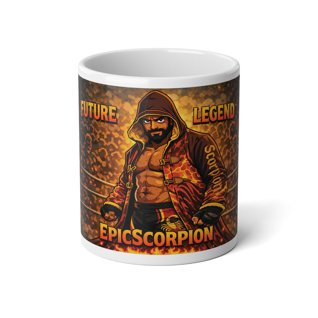 20oz Jumbo Mug — "EpicScorpion" Future Legend Wrestling Coffee Cup