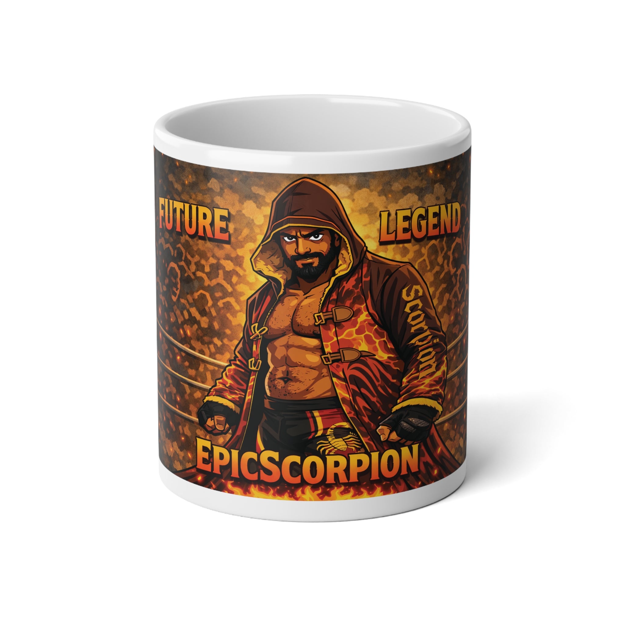 20oz Jumbo Mug — "EpicScorpion" Future Legend Wrestling Coffee Cup