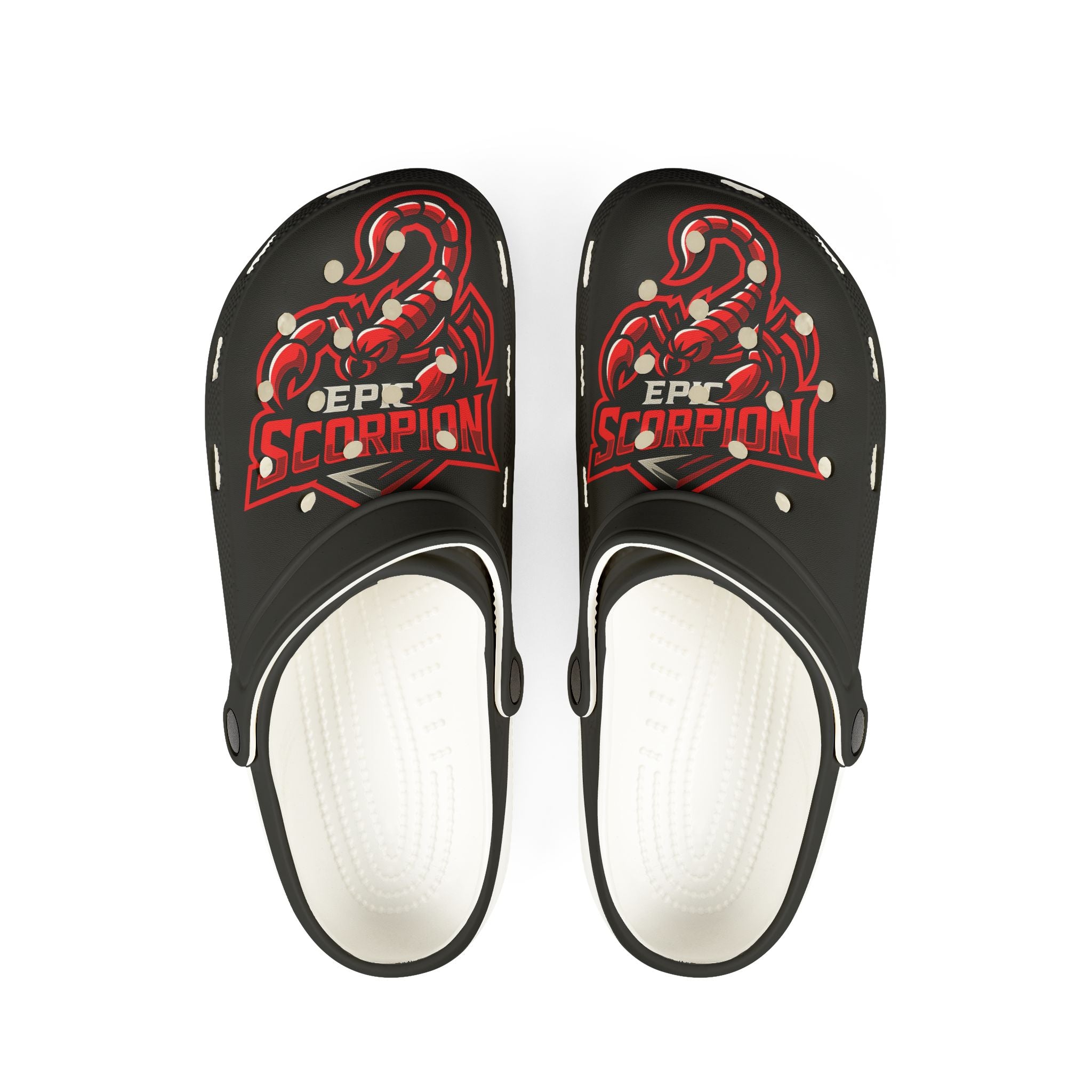 Scorpion Graphic Foam Clogs – 'Epic Scorpion' Lightweight EVA Slip-Ons