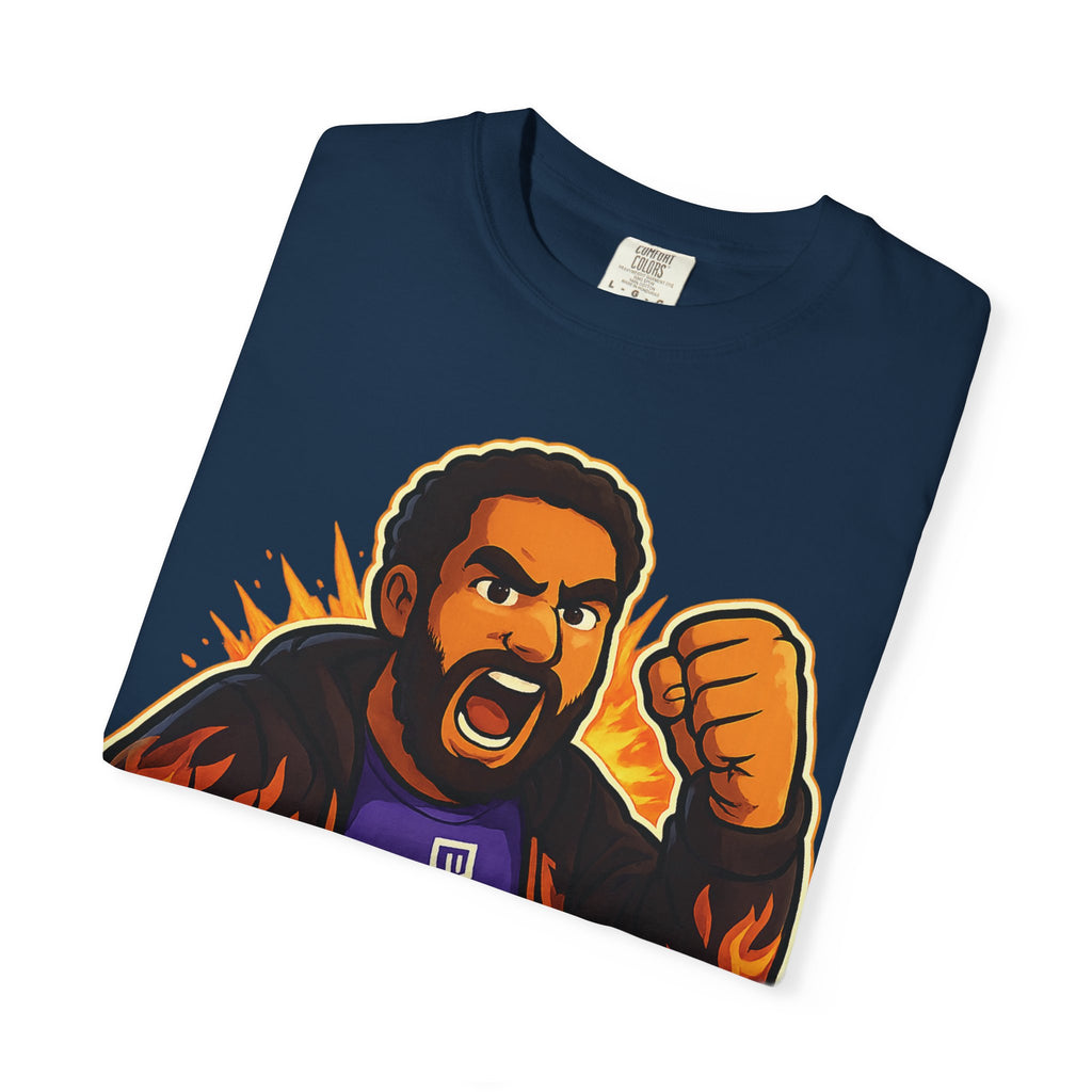 T-Shirt — "Respect My Pallet Baby!" Twitch Gaming Tee with Epic Scorpion Back