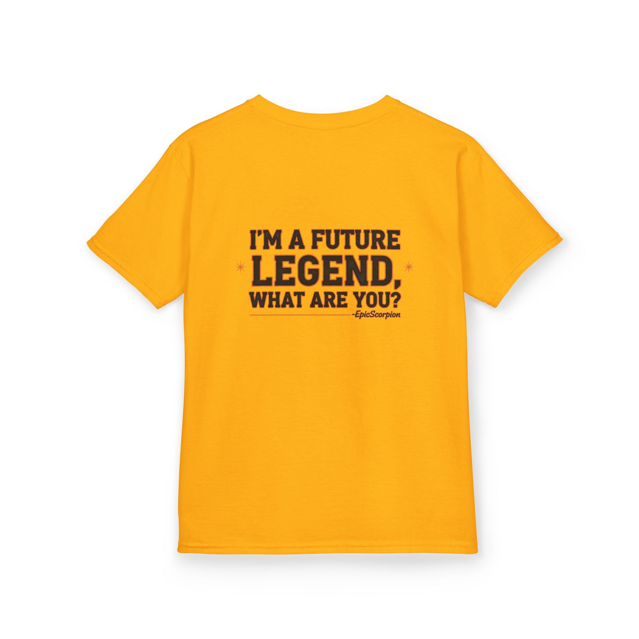 Kids Tee — "Future Legend" Epic Scorpion Graphic Shirt