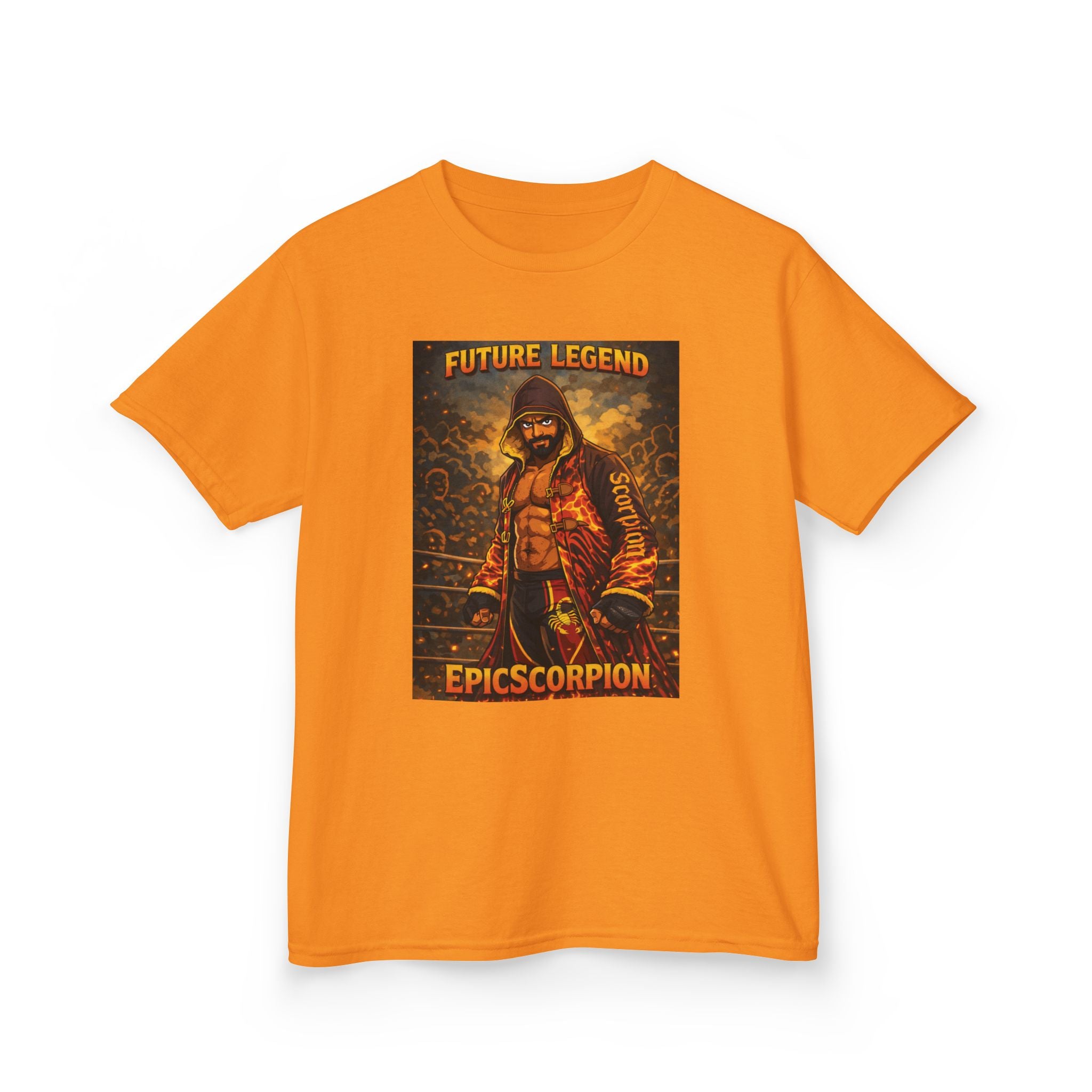 Kids Tee — "Future Legend" Epic Scorpion Graphic Shirt