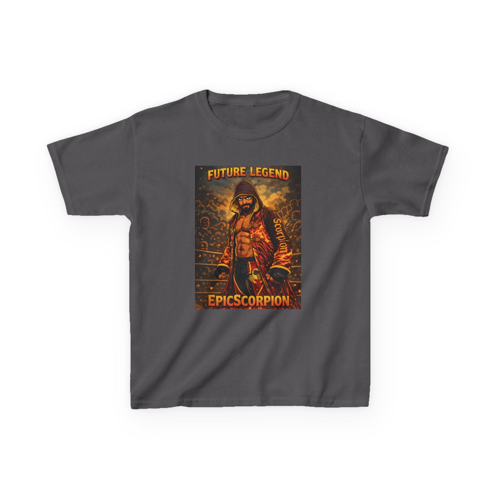Kids Tee — "Future Legend" Epic Scorpion Graphic Shirt